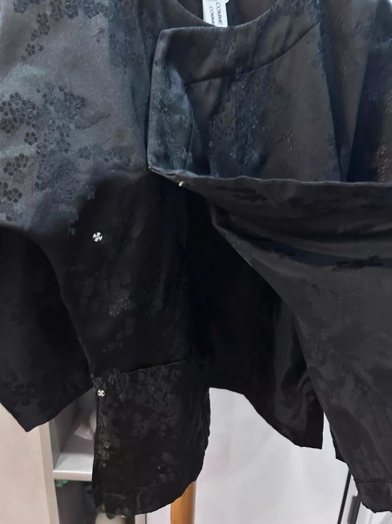 Comme des Garcons Comme Des Garcons Black Chinese style fully embroidered jac Size S / US 4 / IT 40 - 3 Thumbnail