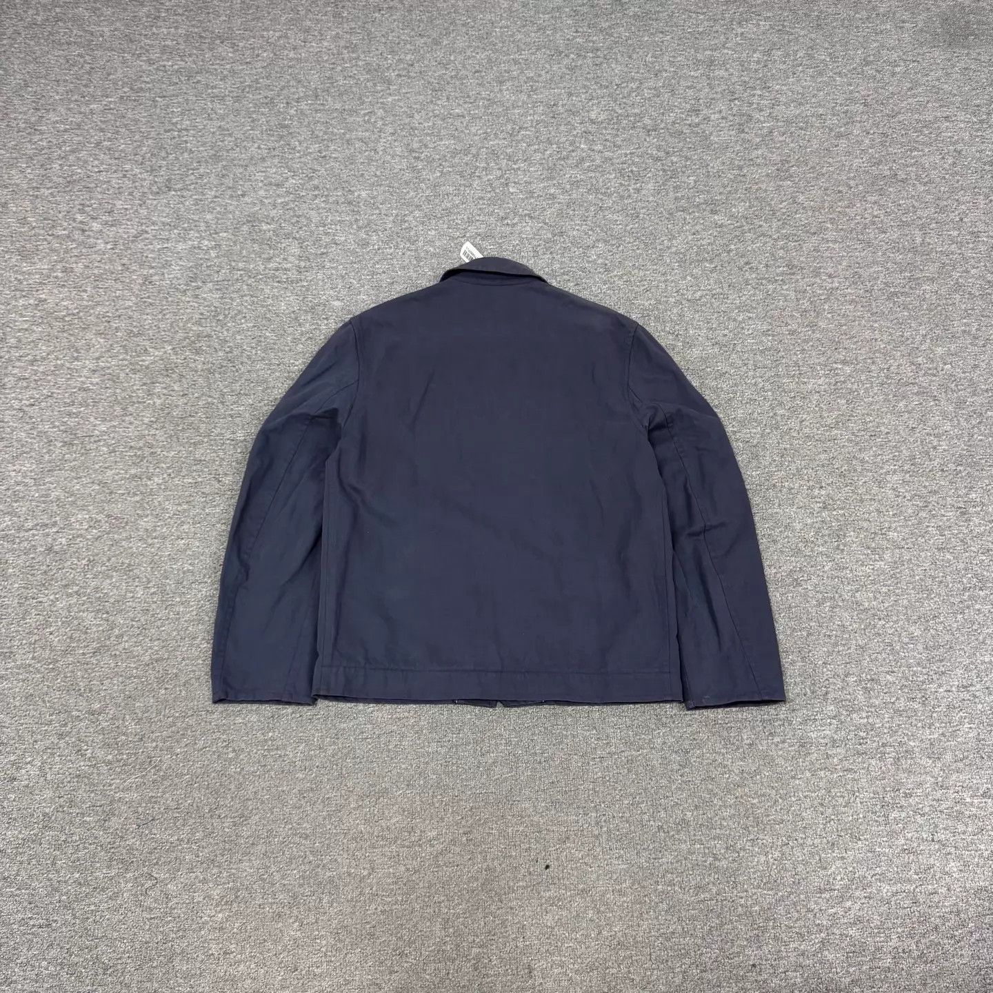Hermes Hermes Navy Blue Collared Zip Leather Lining Jacket 48 Size US M / EU 48-50 / 2 - 2 Thumbnail