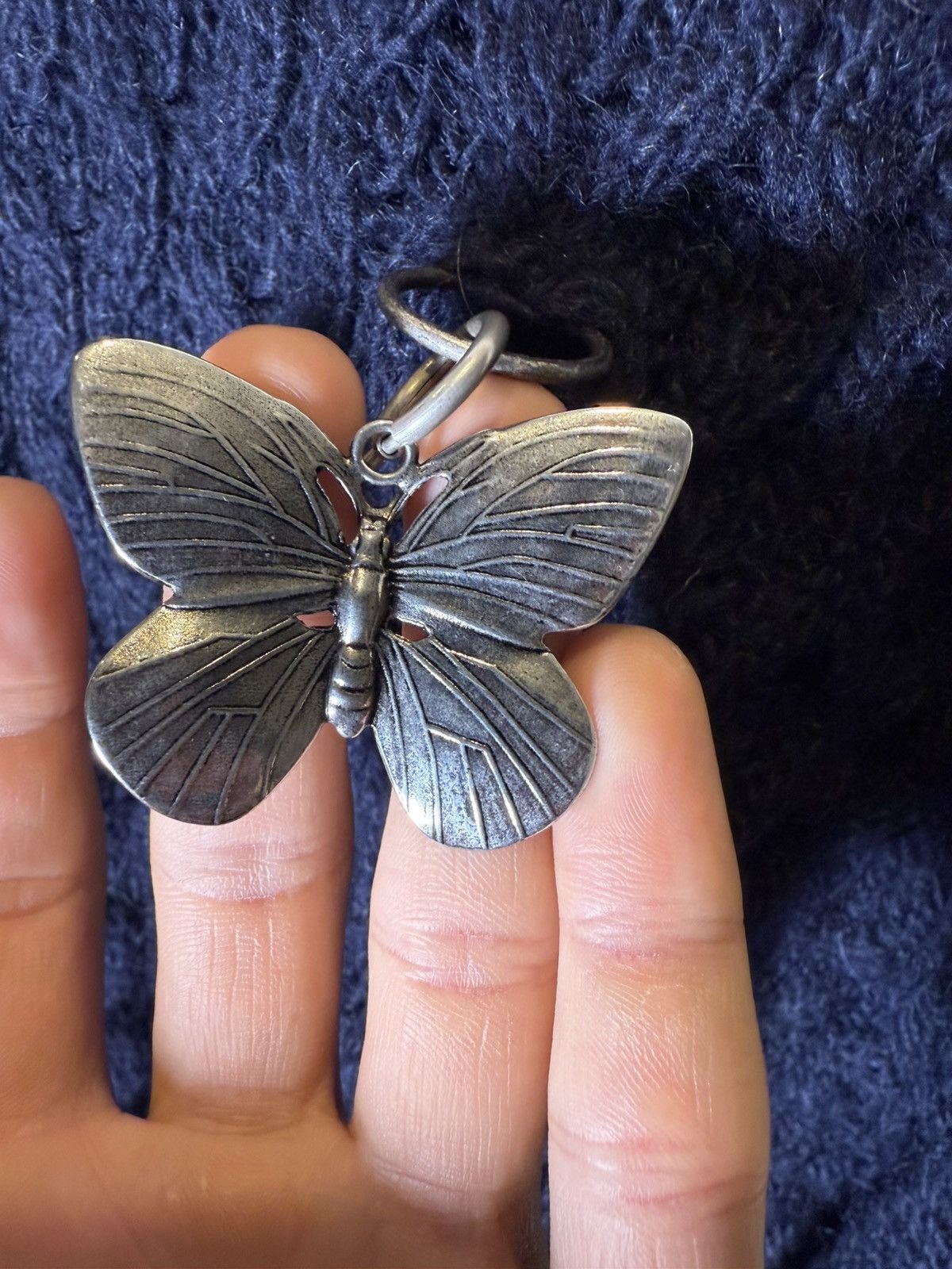 Raf Simons Raf Simons Butterfly Charm Knit Sweater AW19 Size US S / EU 44-46 / 1 - 4 Thumbnail