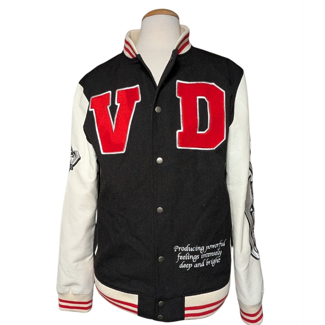 Other Vivid Limited Varsity Lettermans Jacket Vivid Red Men’s L Size US L / EU 52-54 / 3 - 1 Thumbnail
