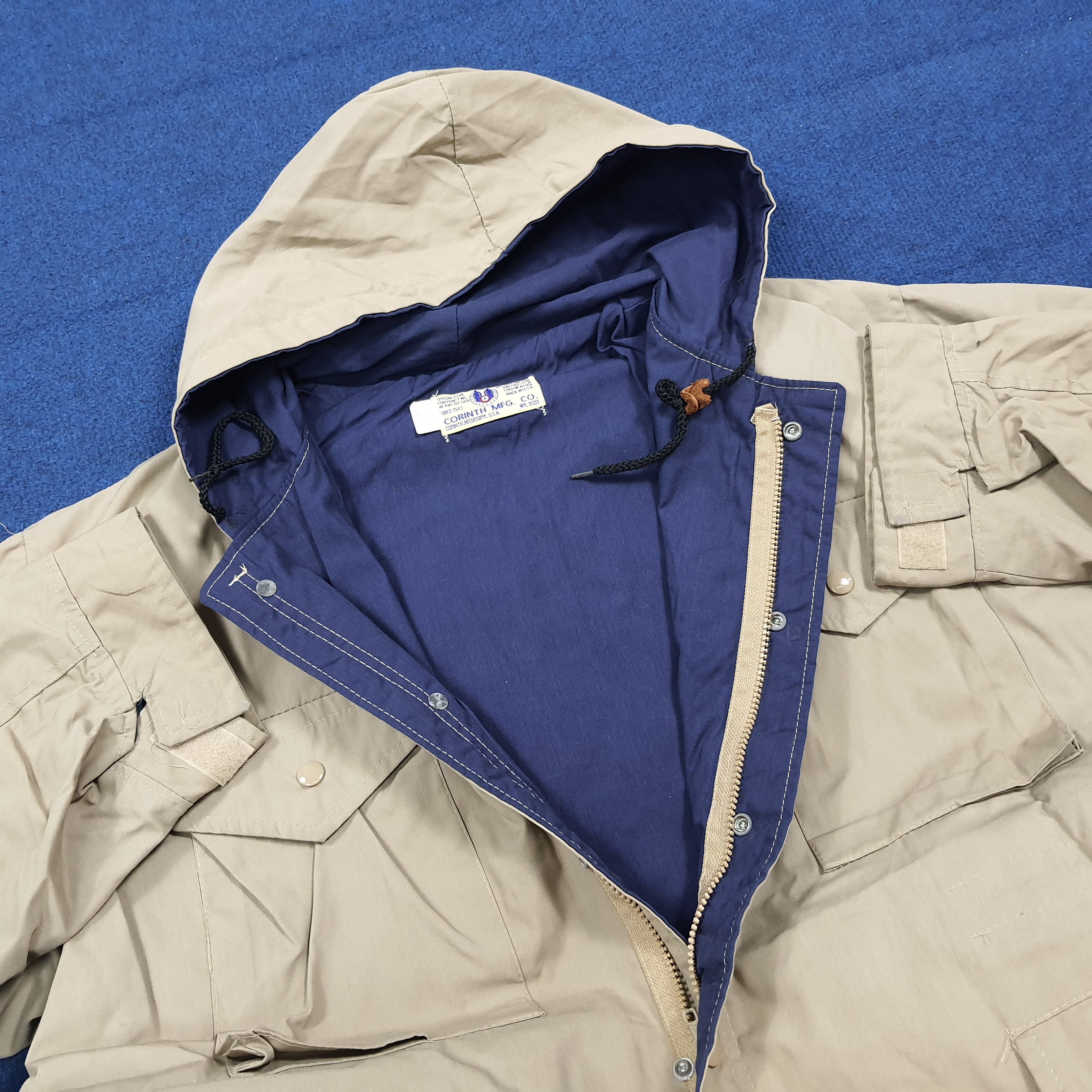 Vintage Vintage Corinth Mfg Military Deck Parka Custom Logo C279N28 Size US L / EU 52-54 / 3 - 5 Thumbnail