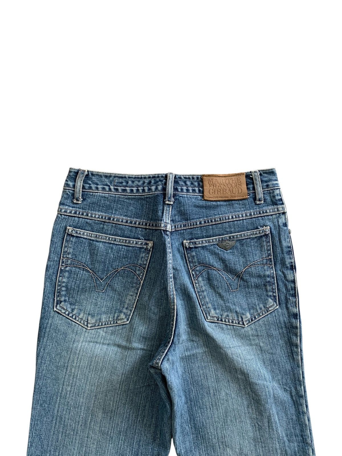 Marithe + Francois Girbaud Marithe Francois Girbaud Bootcut Blue Jeans Size US 28 / EU 44 - 3 Thumbnail