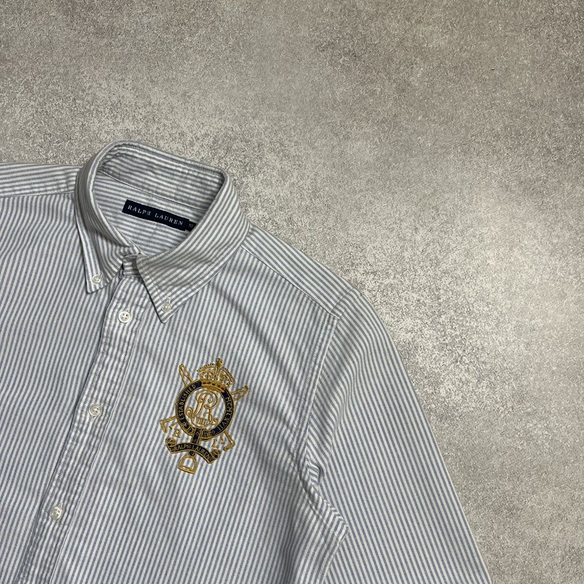 Polo Ralph Lauren × Vintage Vintage White Shirt Polo Ralph Lauren Size S Rare Size US S / EU 44-46 / 1 - 3 Thumbnail