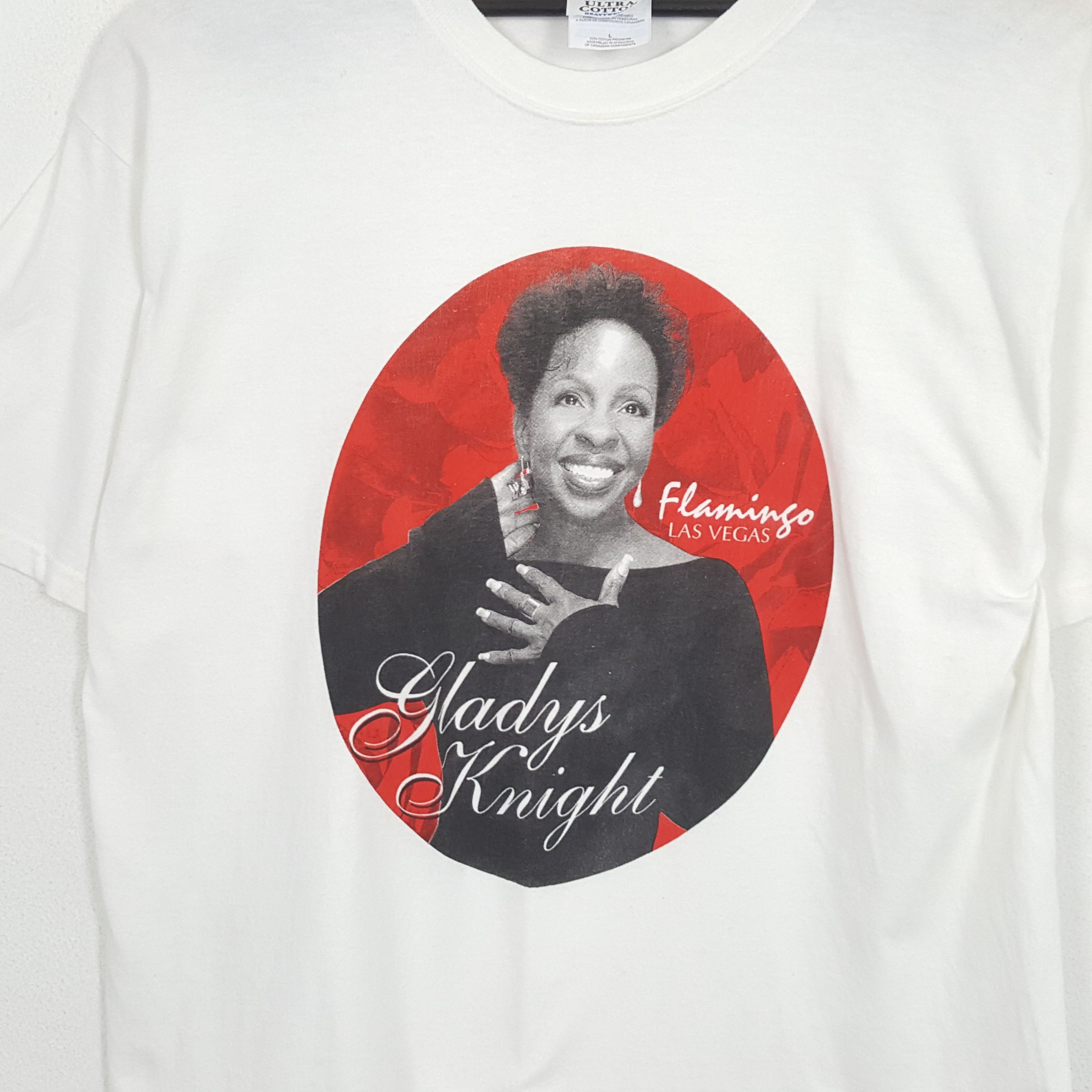 Band Tees × Vintage GLADYS KNIGHT Singer Actress Phototees Vintage Tshirt Size US L / EU 52-54 / 3 - 2 Thumbnail