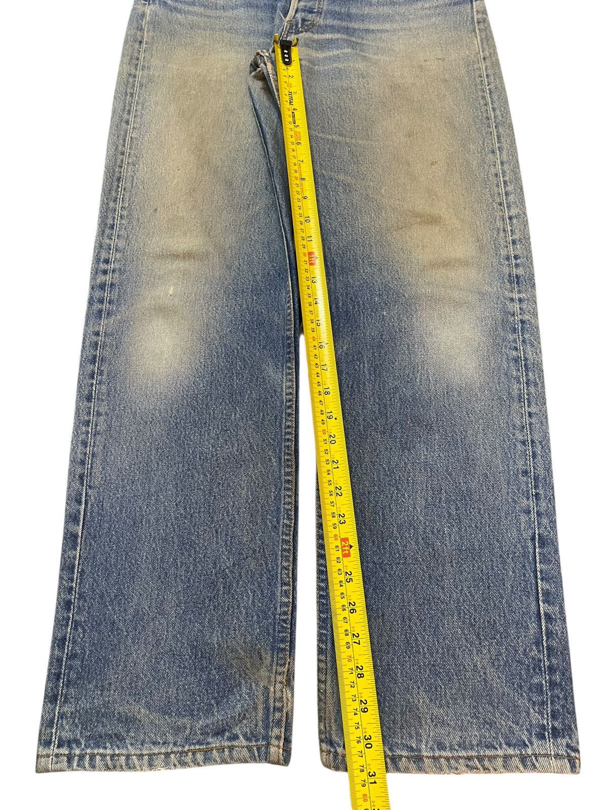 Levi's Vintage 80s Levis 501 Mud Wash Classic Style Loose Jeans Size US 34 / EU 50 - 14 Thumbnail