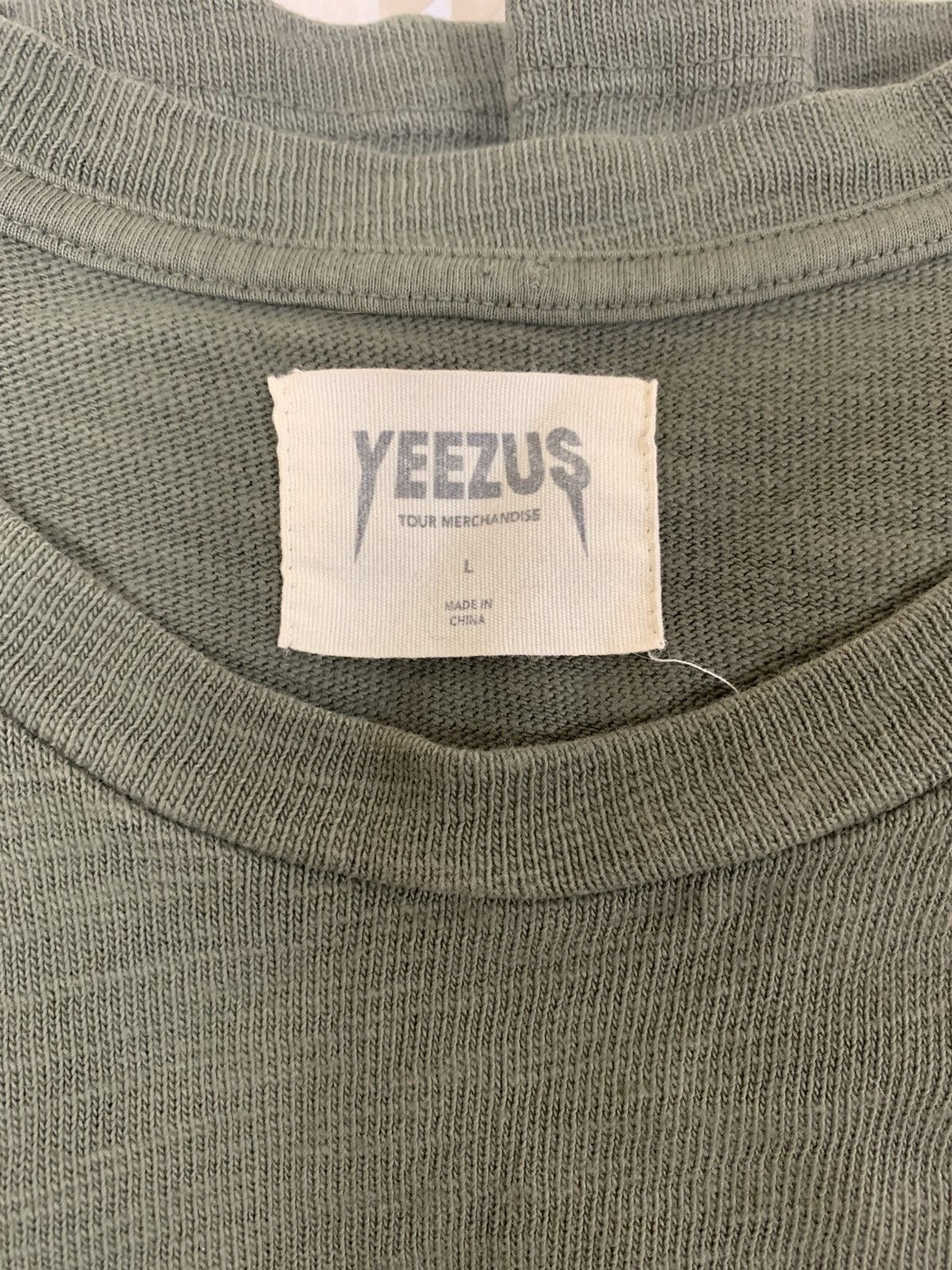 Kanye West × Yeezy Yeezys Tour sleeveless shirt Olive Size US L / EU 52-54 / 3 - 3 Thumbnail