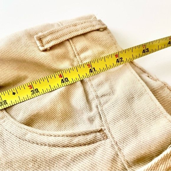 Levi's RARE ARCHIVE 1960s Levi’s White Tab Big E Scenic Bells Print Size 29" - 15 Thumbnail