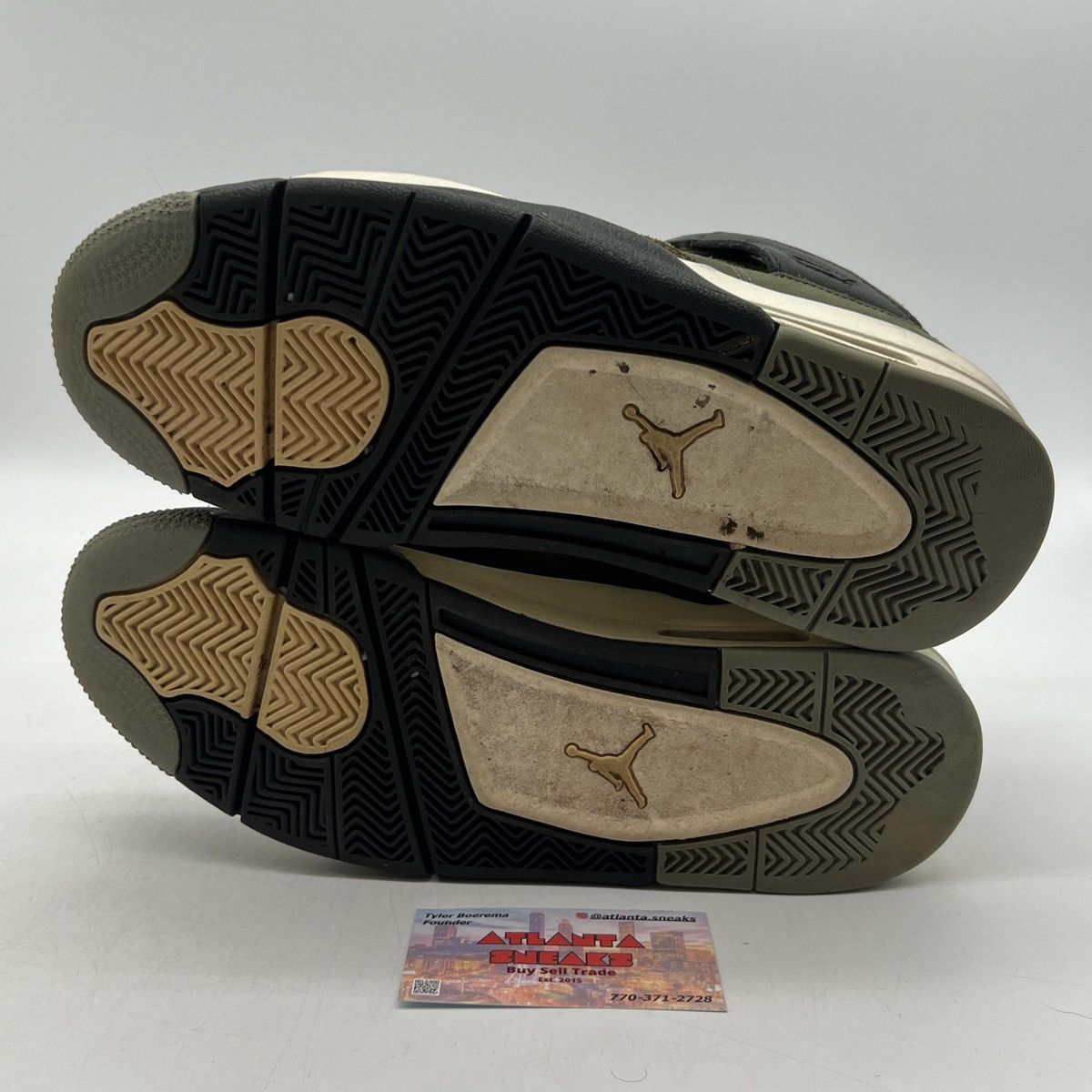 Jordan Brand Air Jordan 4 Craft Olive Size US 9 / EU 42 - 7 Thumbnail