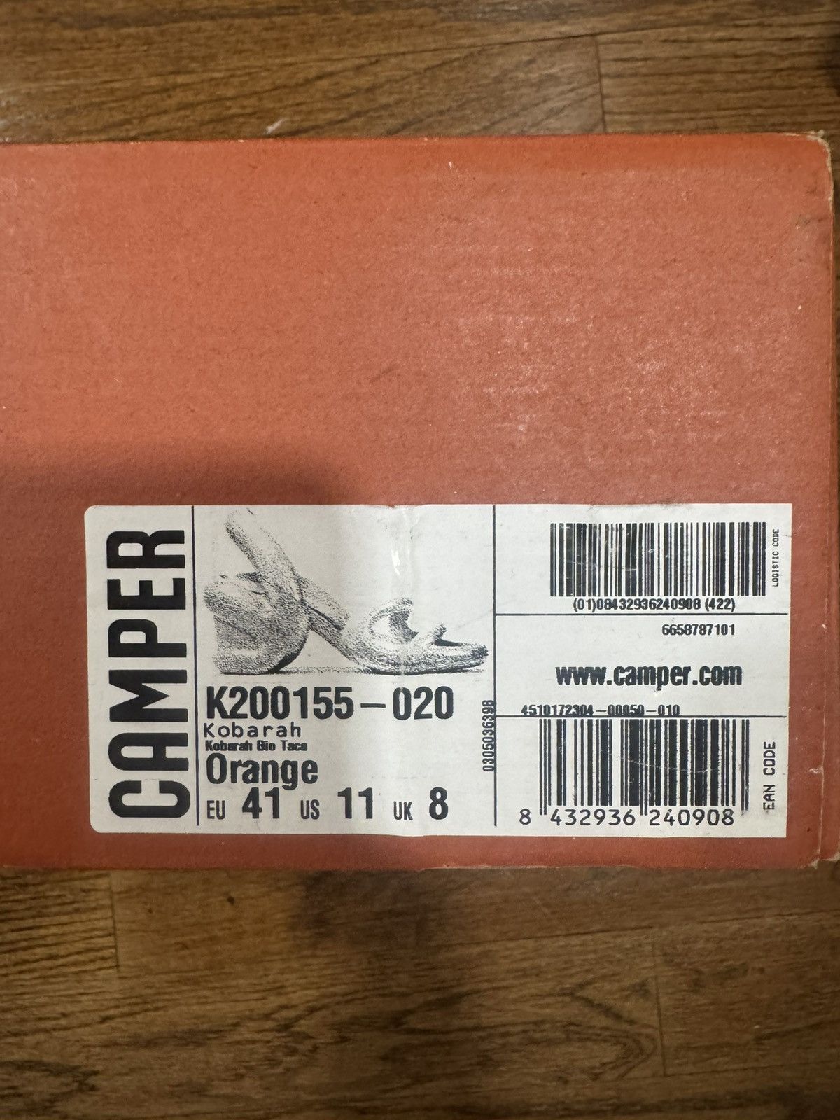 Camper Orange Camper Kobarah sandals Size US 11 / IT 41 - 2 Thumbnail