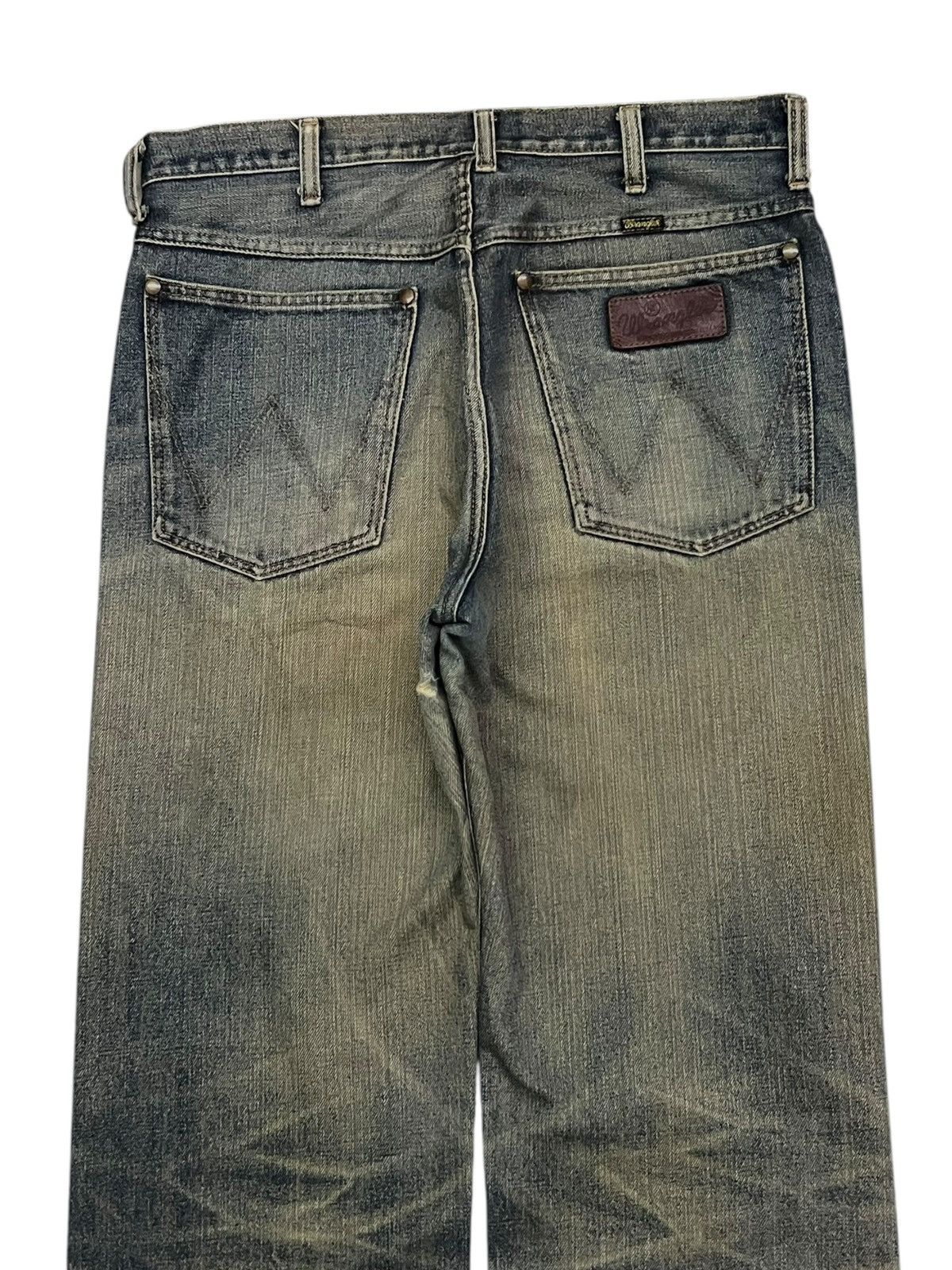 Wrangler Vintage Wrangler Japan (NIP) Denim- Faded Mud Wash Jeans W34 Size US 34 / EU 50 - 5 Thumbnail