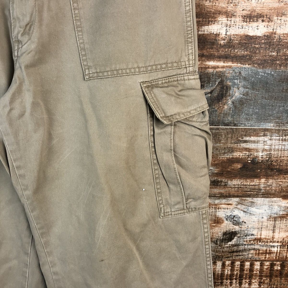 Japanese Brand Edwin Brown utility tactical Cargo Multipocket Pants #A2540 Size US 30 / EU 46 - 10 Thumbnail