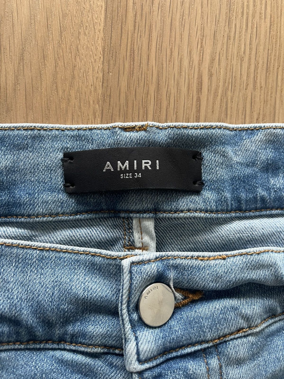 Amiri Amiri shotgun jeans 34 Size US 34 / EU 50 - 2 Thumbnail