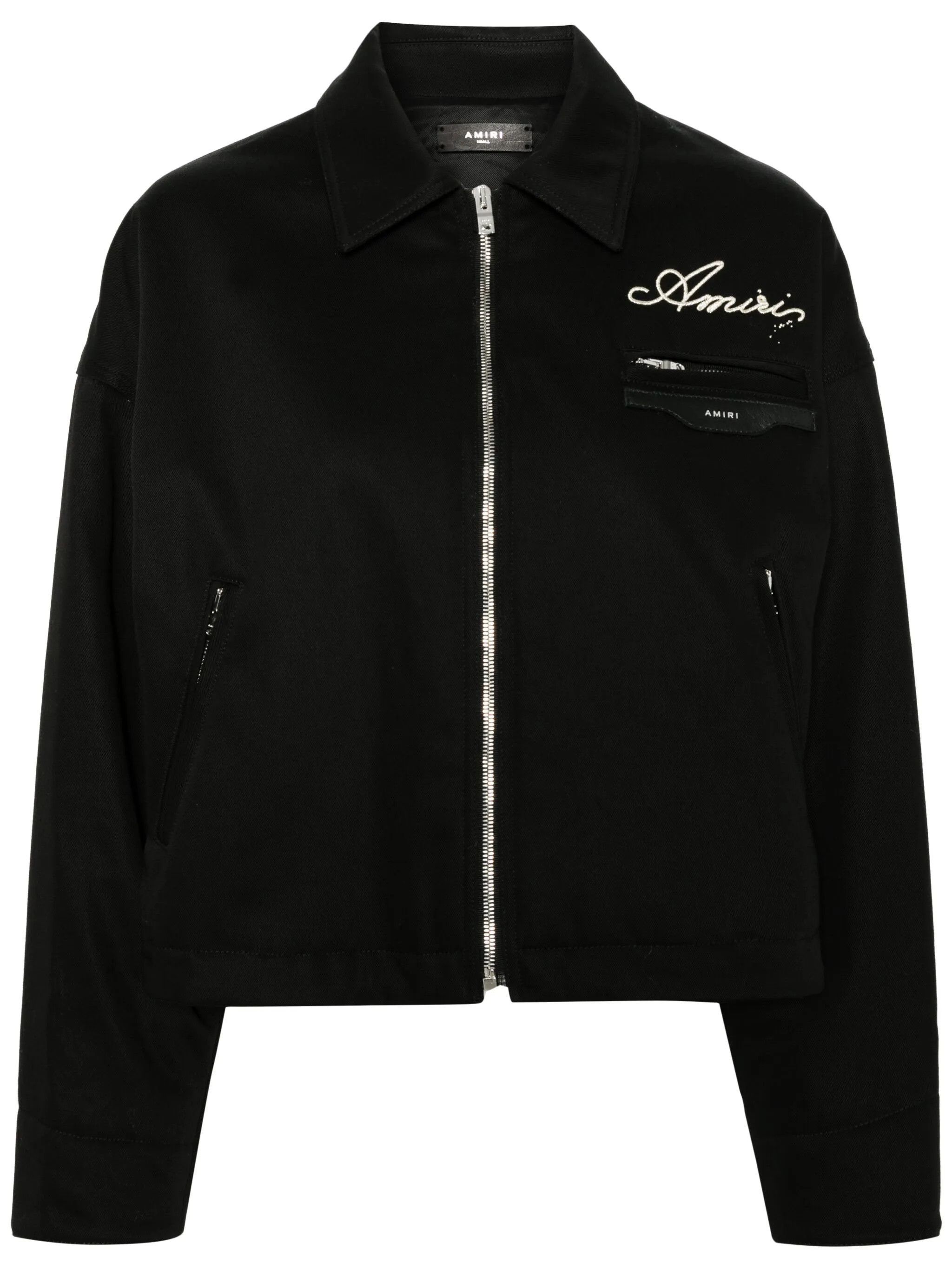 Amiri o1y0425 Jacket in Black Size L / US 10 / IT 46 - 1 Thumbnail