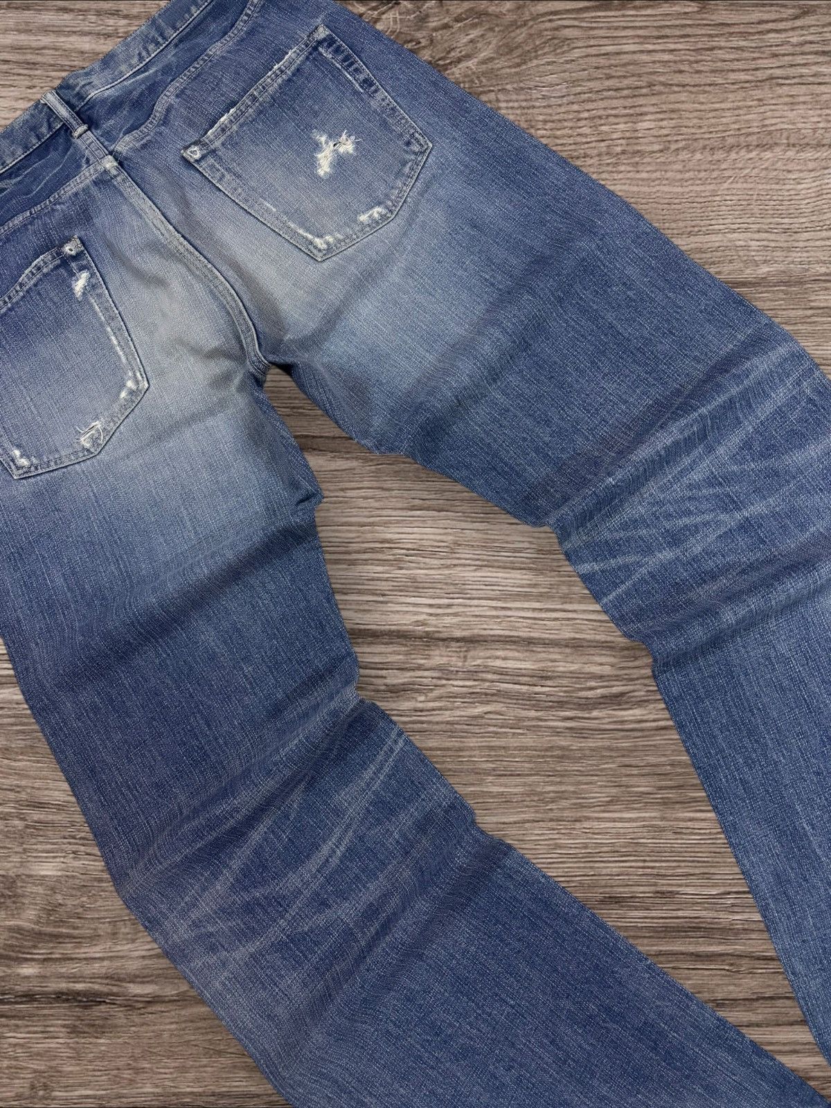 Kapital Y2K Spellbound Japan Kapital Boro Inspired Grunge Jeans Size US 34 / EU 50 - 6 Thumbnail