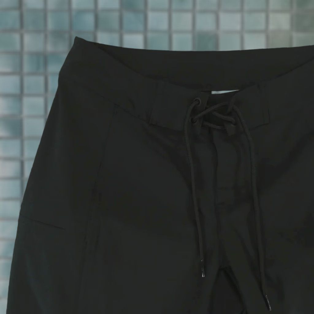 Logo 7 Columbia Board Shorts Mens Small Stretch Black Drawstring Logo Size US 29 - 1 Thumbnail