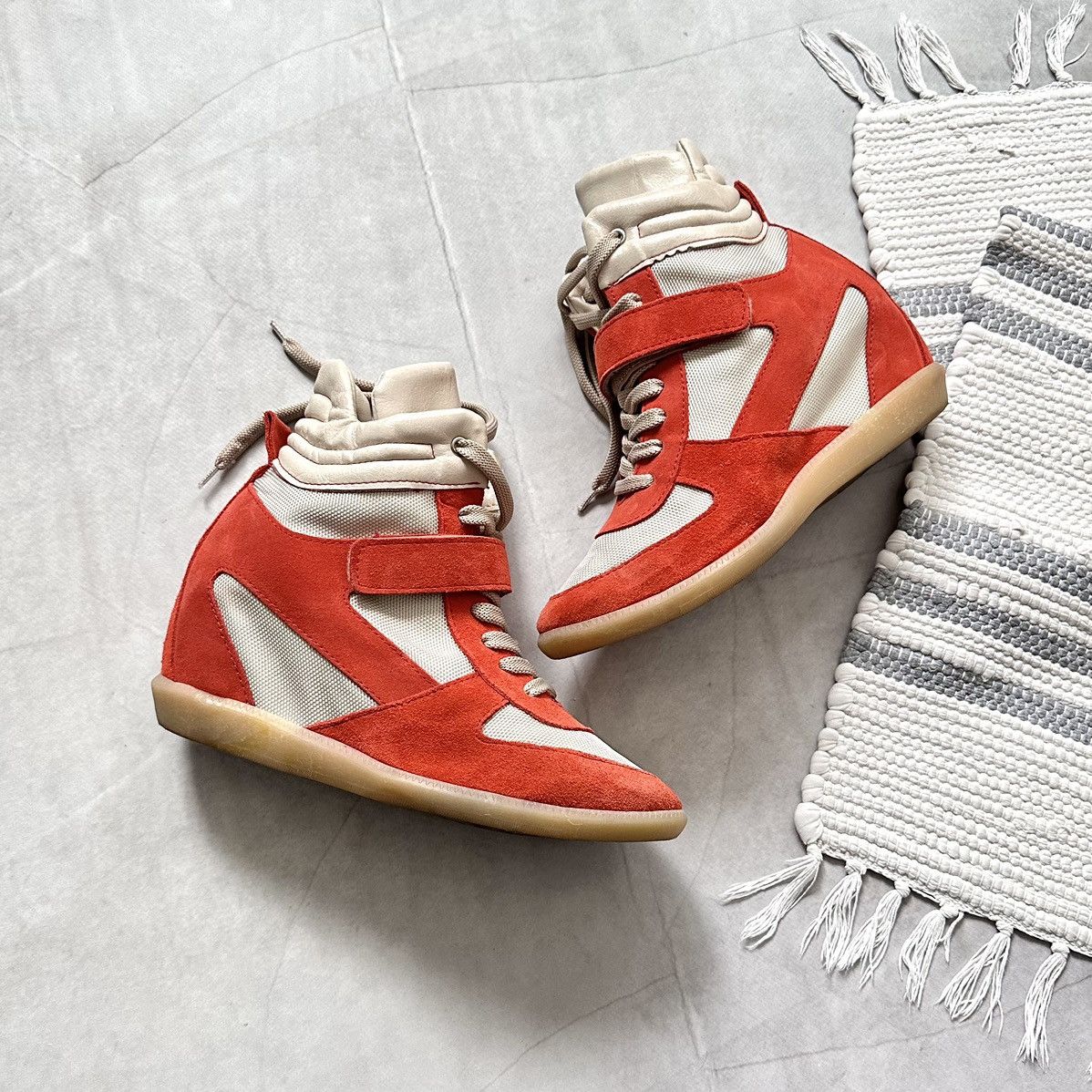 Isabel Marant Vintage Isabel Marant Style Bobby Bekett Wedge Sneakers Size US 9 / IT 39 - 1 Thumbnail