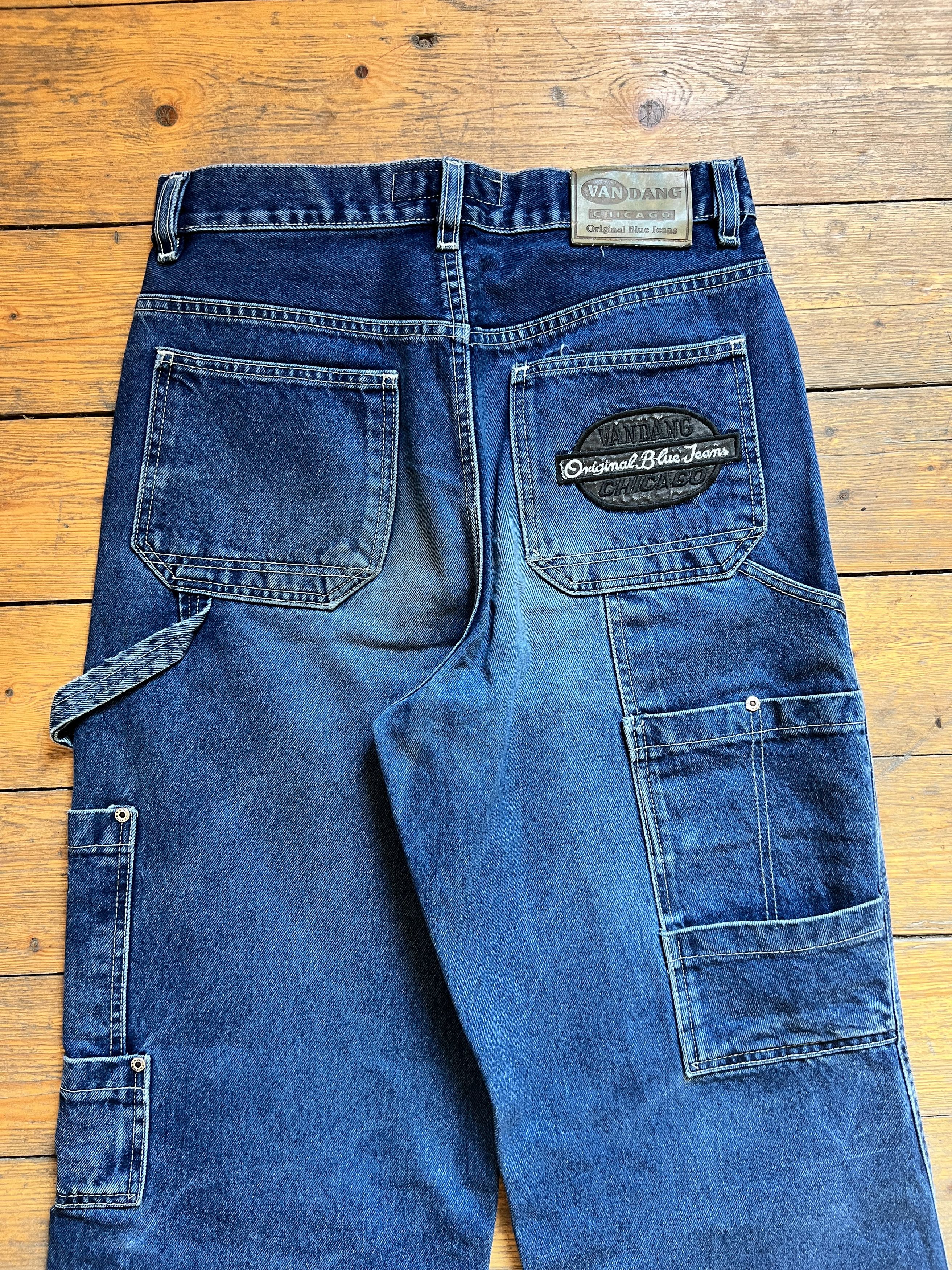Unsound Rags Van Dang Vintage Heeavy Chicago Denim Painter Cargo Jeans Size US 32 / EU 48 - 7 Thumbnail