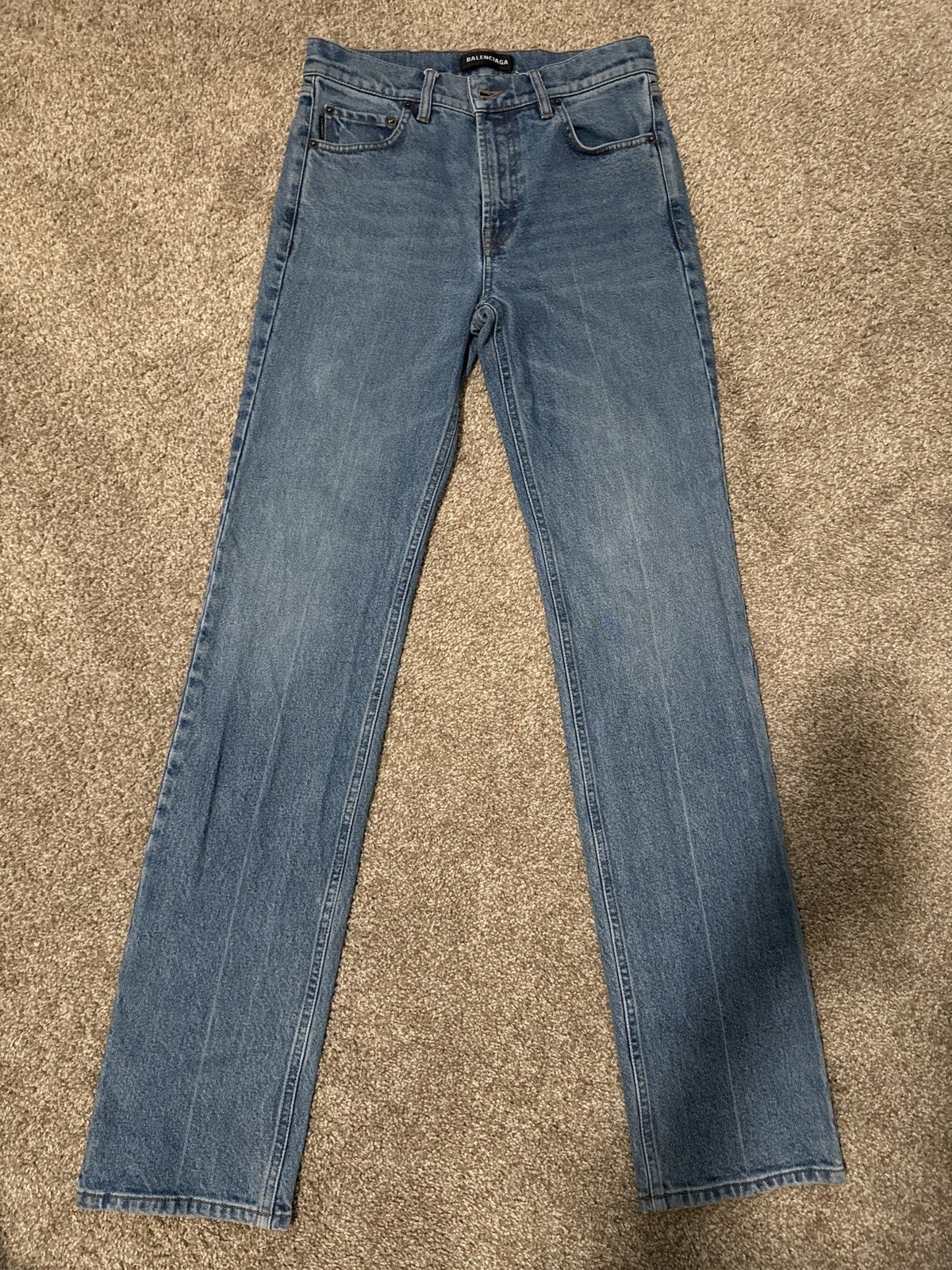 Balenciaga Balenciaga straight fit jeans Size 30" / US 8 / IT 44 - 1 Thumbnail