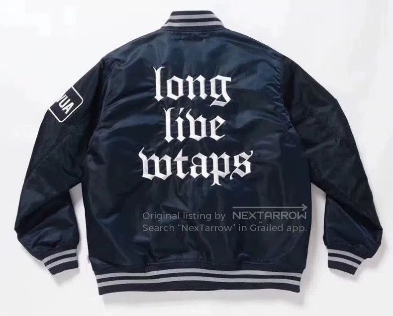 Wtaps Wtaps Embroidered padded baseball jacket Size US L / EU 52-54 / 3 - 2 Thumbnail