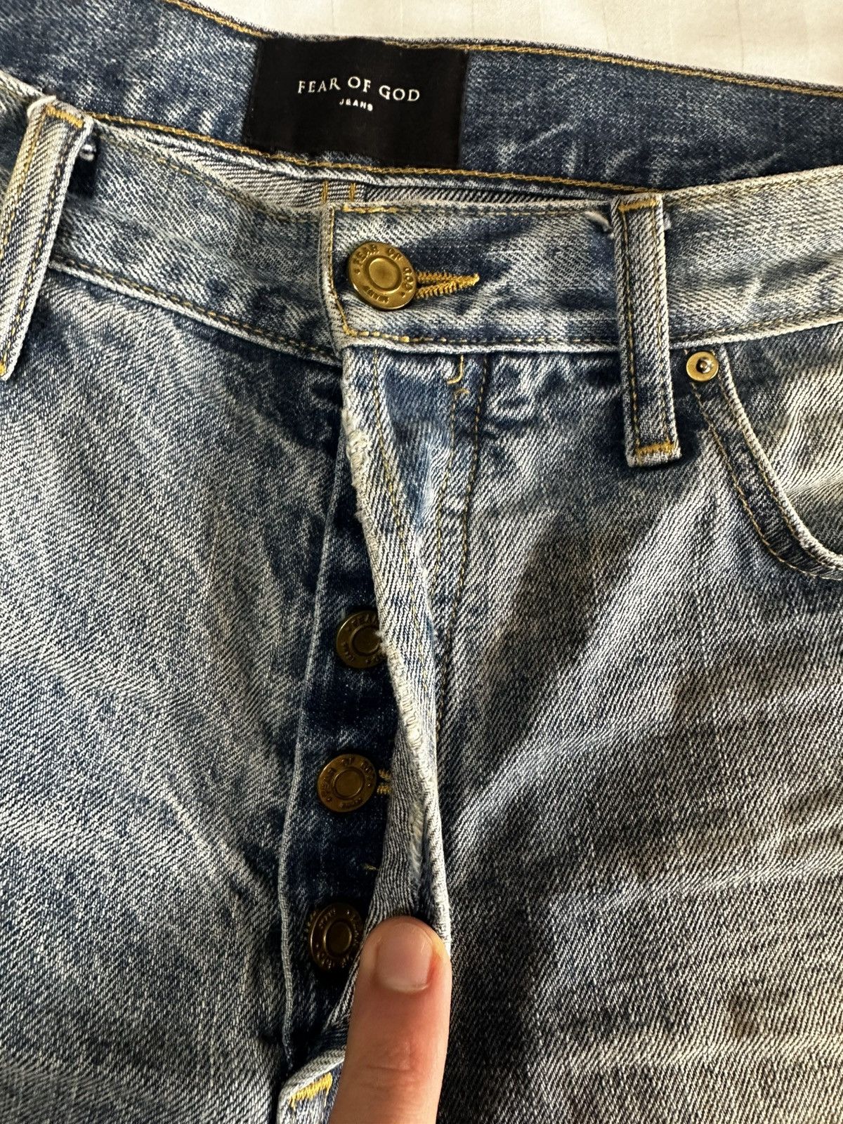 Fear of God 5th collection denim short Size US 30 / EU 46 - 11 Thumbnail