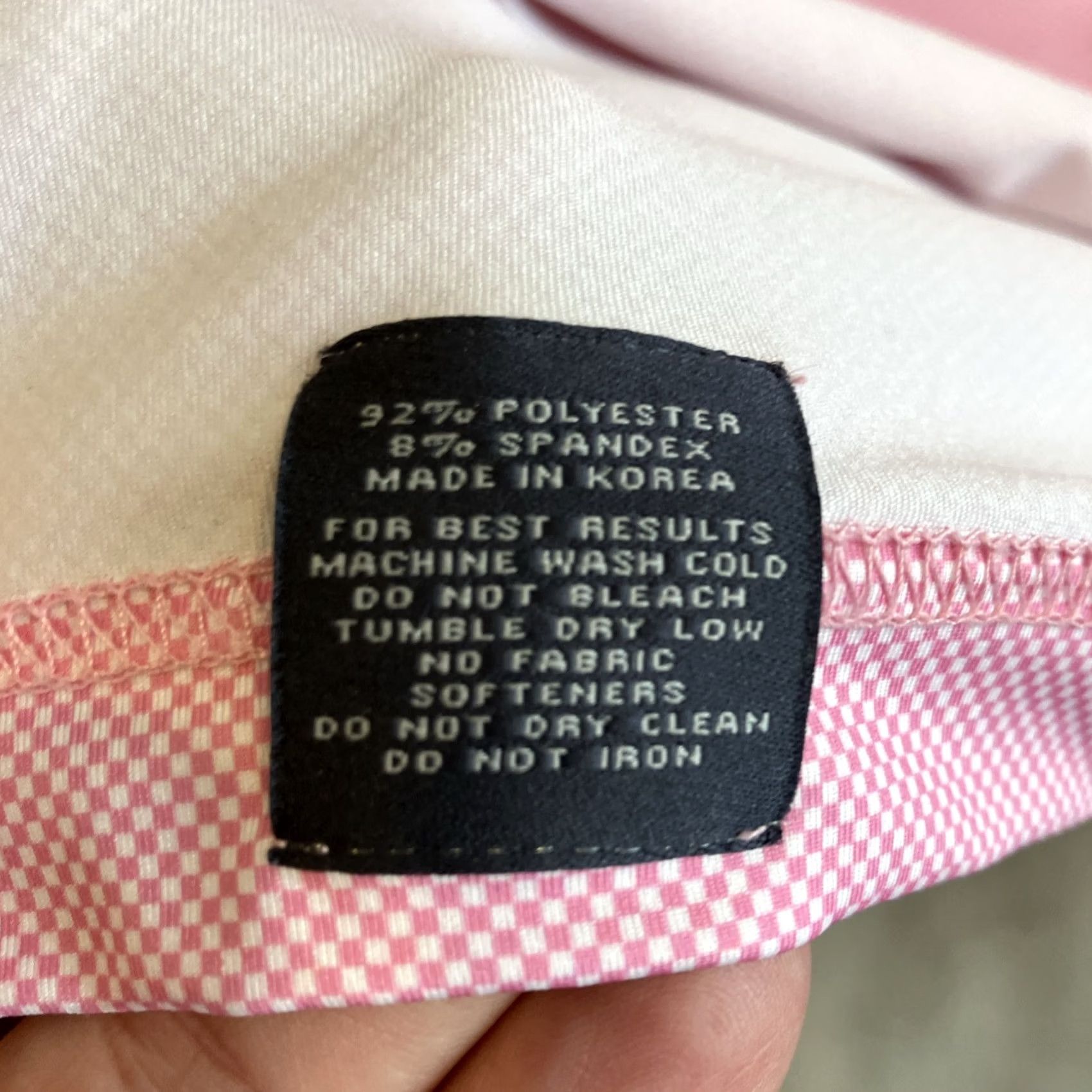 Pinko Turtleson Polo Shirt Golf Pink Pattern Embroidered Logo Large L Men Regular Short Sleeve Size US L / EU 52-54 / 3 - 2 Thumbnail