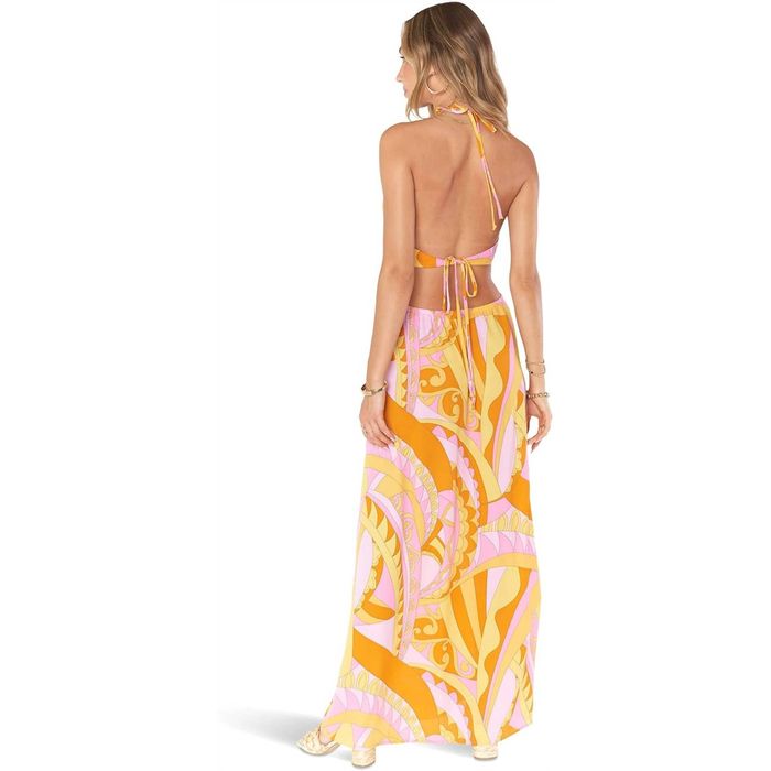 Show Me Your MuMu Marisol Maxi Dress In Caribbean Cocktail | Grailed