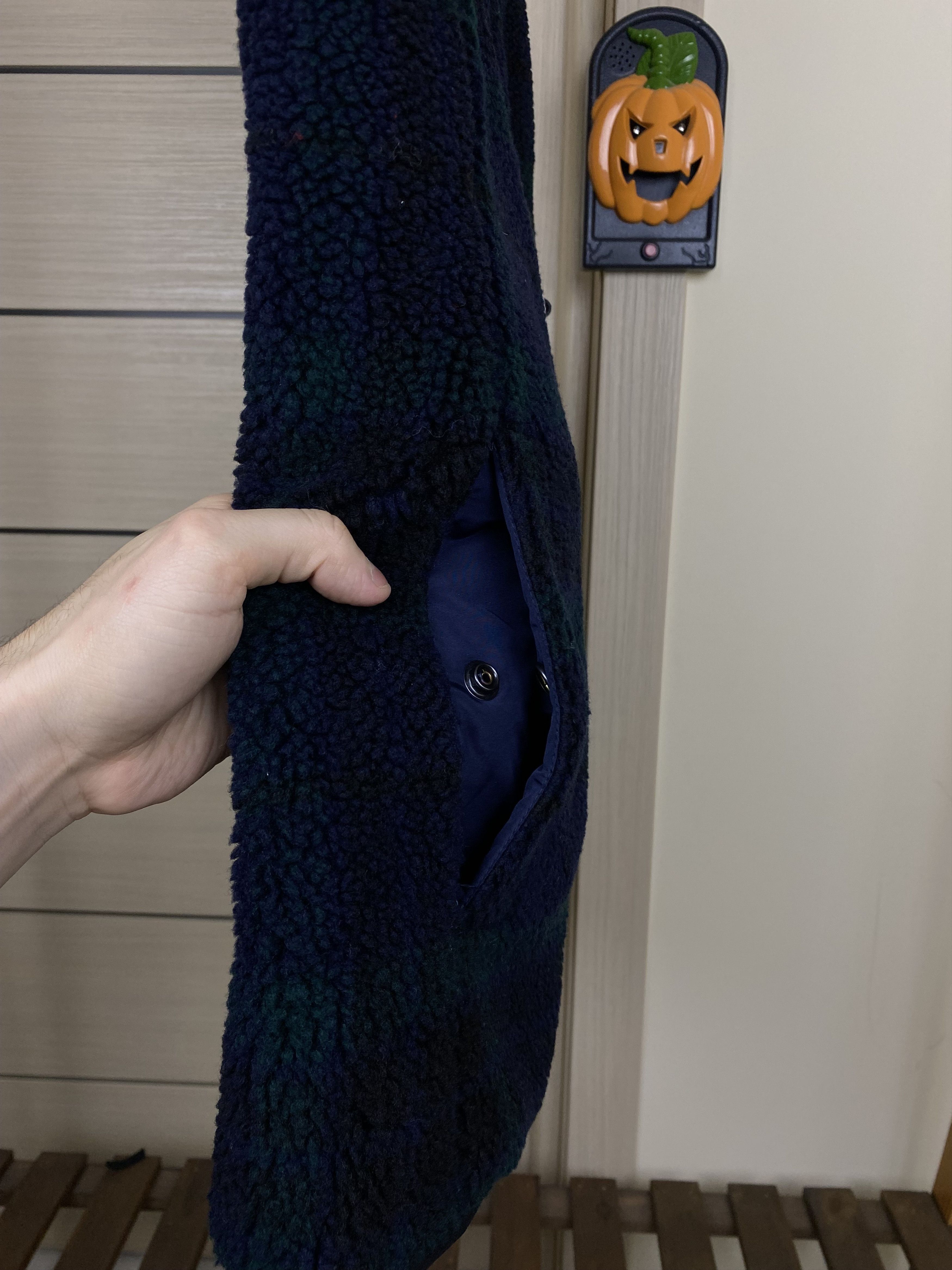 Baracuta BARACUTA SAMPLE CURLY FLEECE LINER VEST BLACKWATCH size L Size US L / EU 52-54 / 3 - 8 Thumbnail