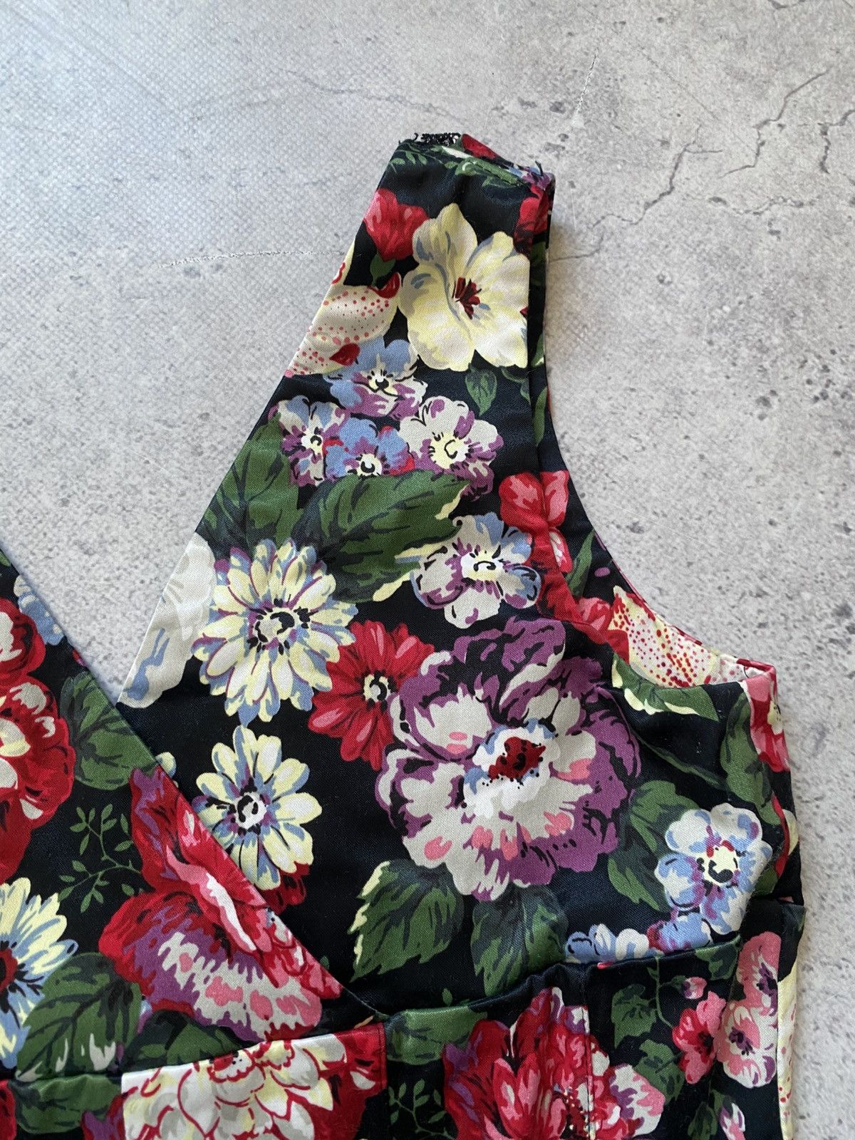 Dolce & Gabbana Vintage Dolce & Gabbana Floral Dress Authentic Y2K Luxury Size M / US 6-8 / IT 42-44 - 20 Thumbnail