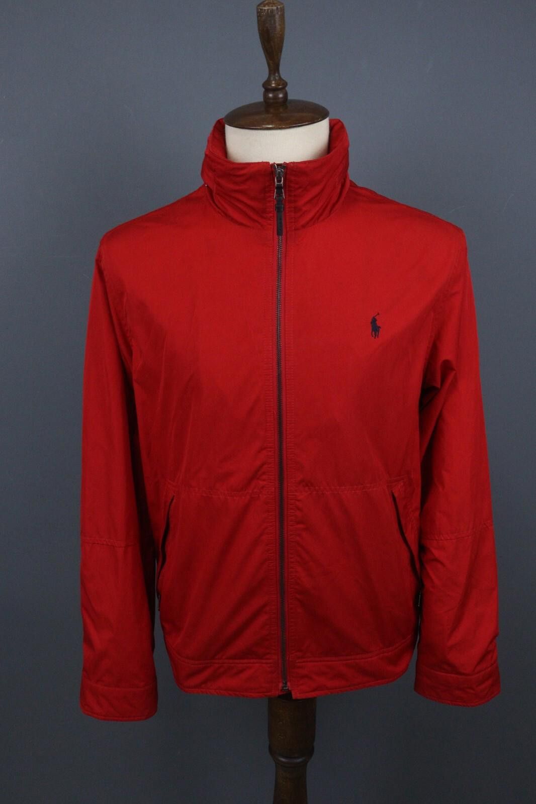 Polo Ralph Lauren Polo by Ralph Lauren Red Pockets Zip Track Jacket Size L Size US L / EU 52-54 / 3 - 1 Thumbnail