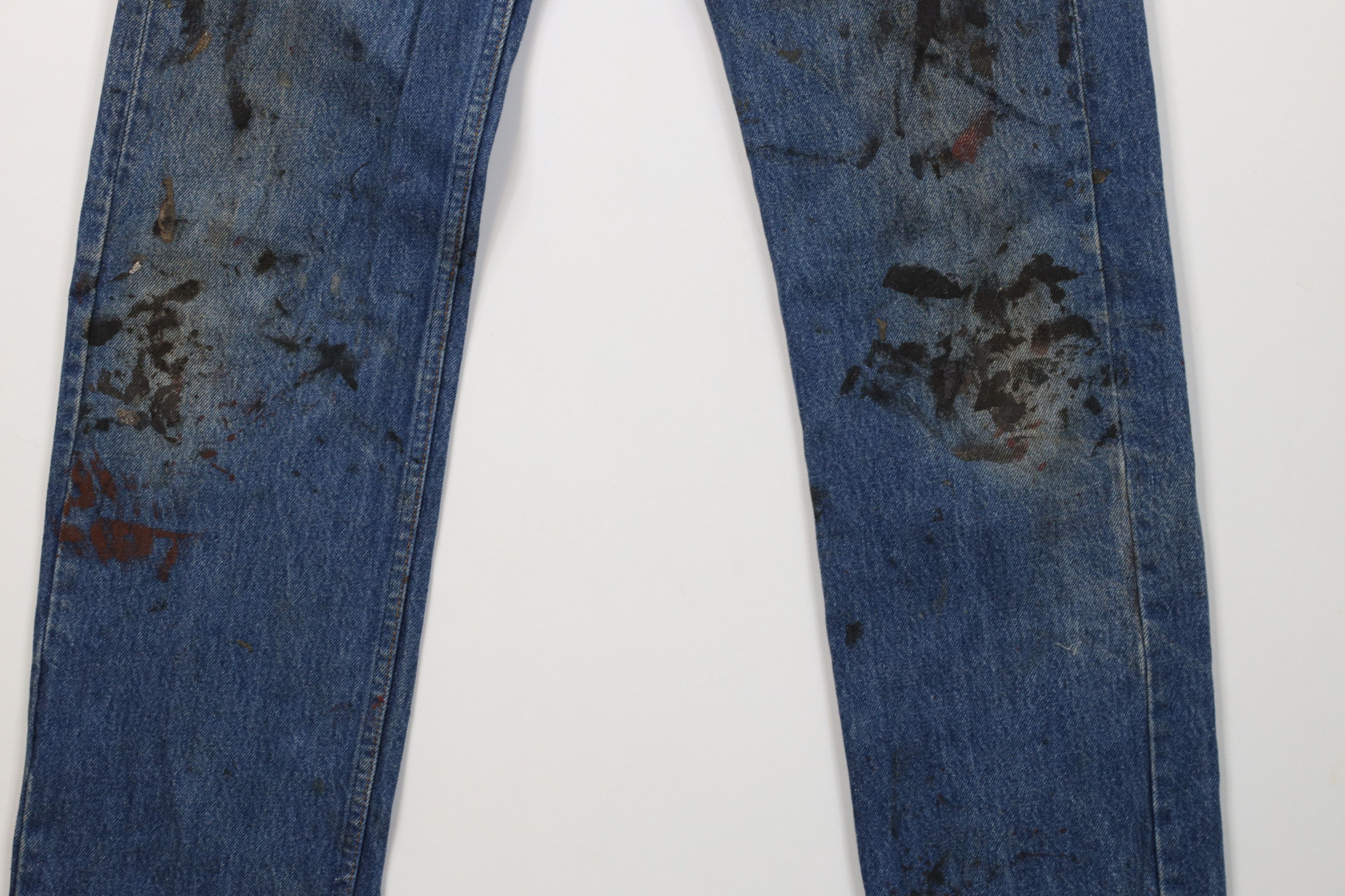 Levi's Vintage 80s Levis 501xx Button Fly Straight Leg Jeans USA Size US 29 - 4 Thumbnail