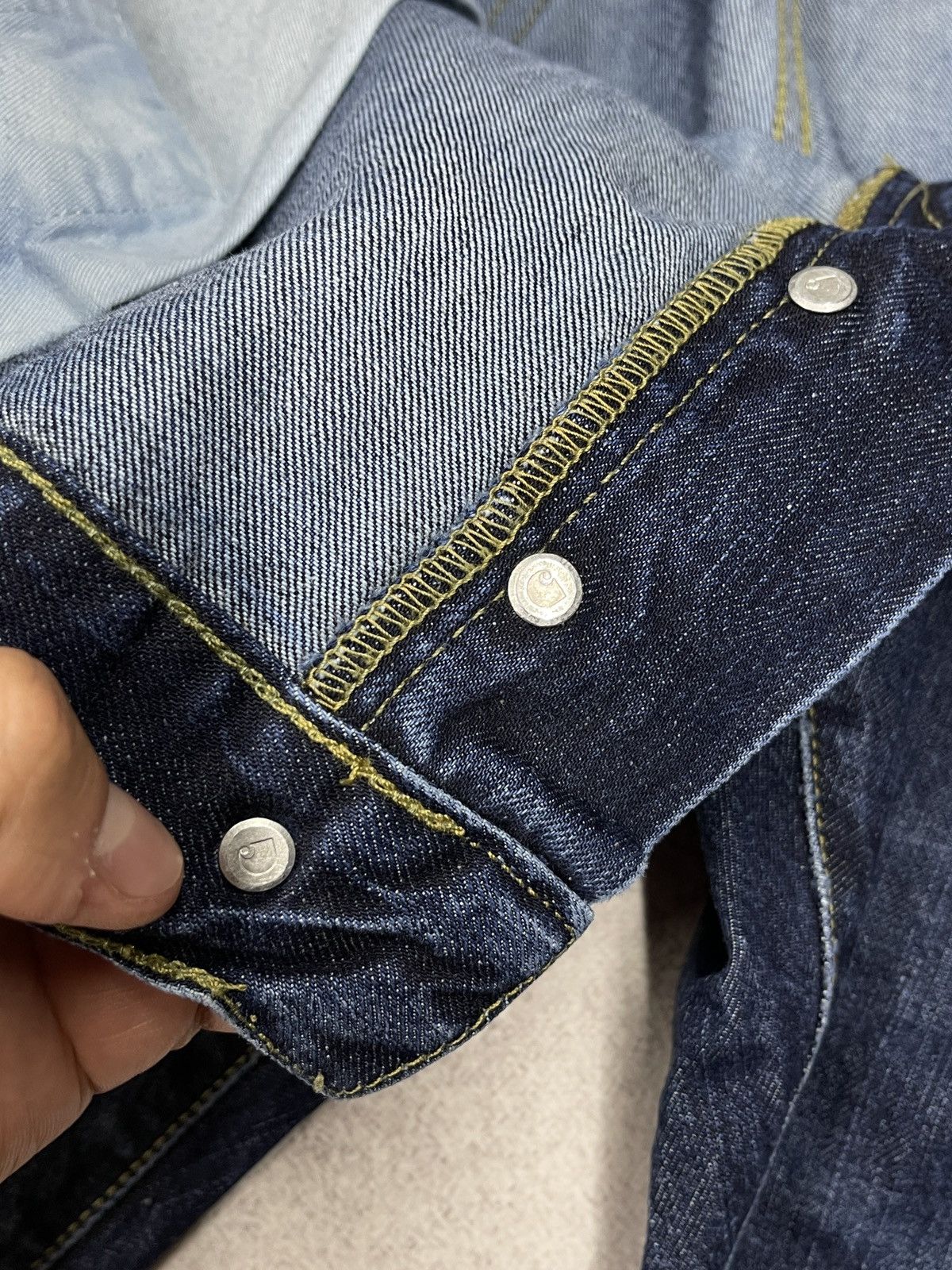 Carhartt Vintage Carhartt WIP Buccaneer Denim Jeans Blue Y2K Size 36 Size US 36 / EU 52 - 10 Thumbnail