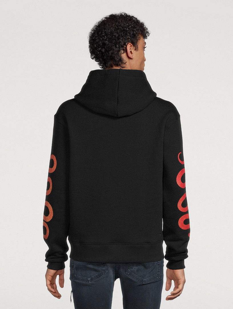 Amiri o1h1sh10525 Snake Hoodie in Black Size US S / EU 44-46 / 1 - 3 Thumbnail