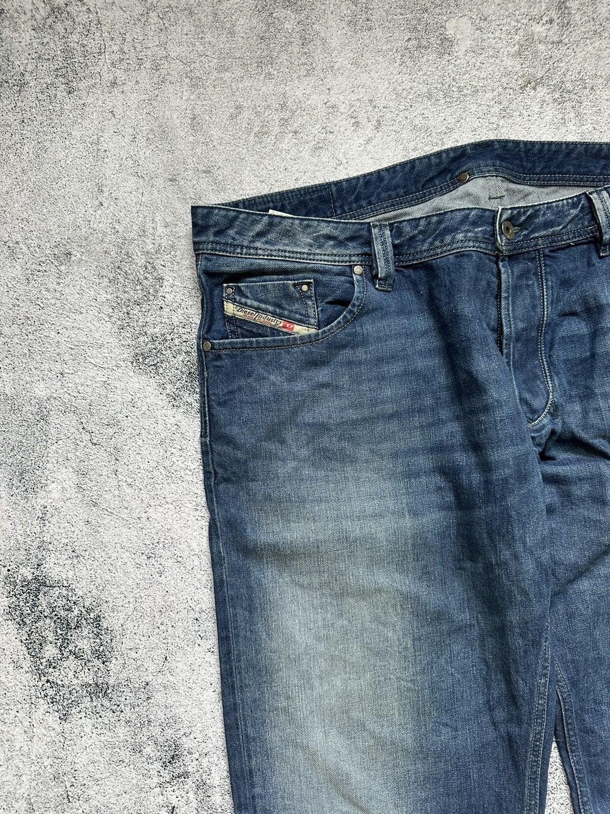 Diesel Crazy Diesel Oversize Denim Pants Washed Y2K Hyge Size US 40 / EU 56 - 4 Thumbnail