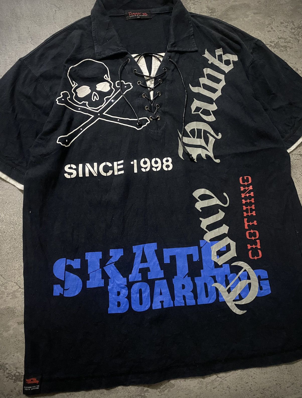Hysteric Glamour Tony Hawks skull laced poem ifsixwasnine tshirt Size US L / EU 52-54 / 3 - 2 Thumbnail