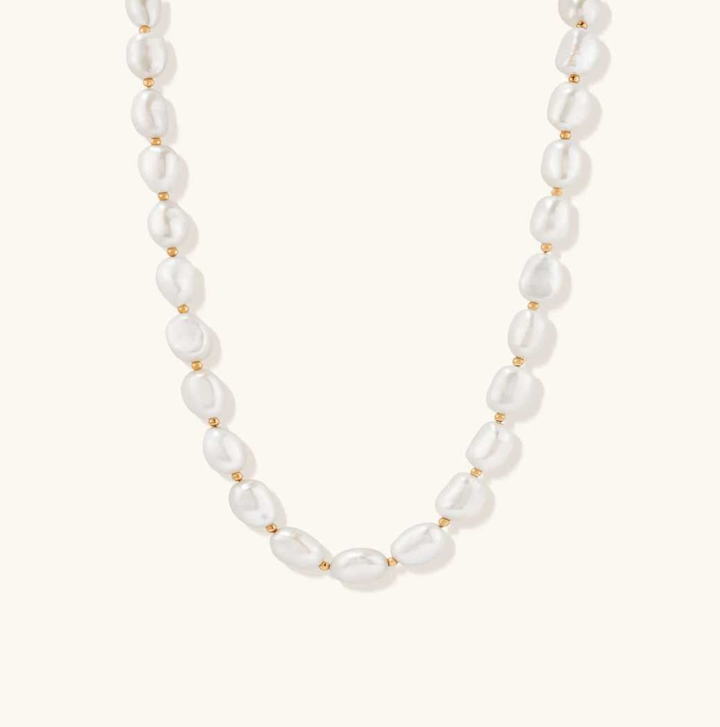 mejuri Mejuri - Bold pearl necklace (Deadstock) Size ONE SIZE - 5 Thumbnail