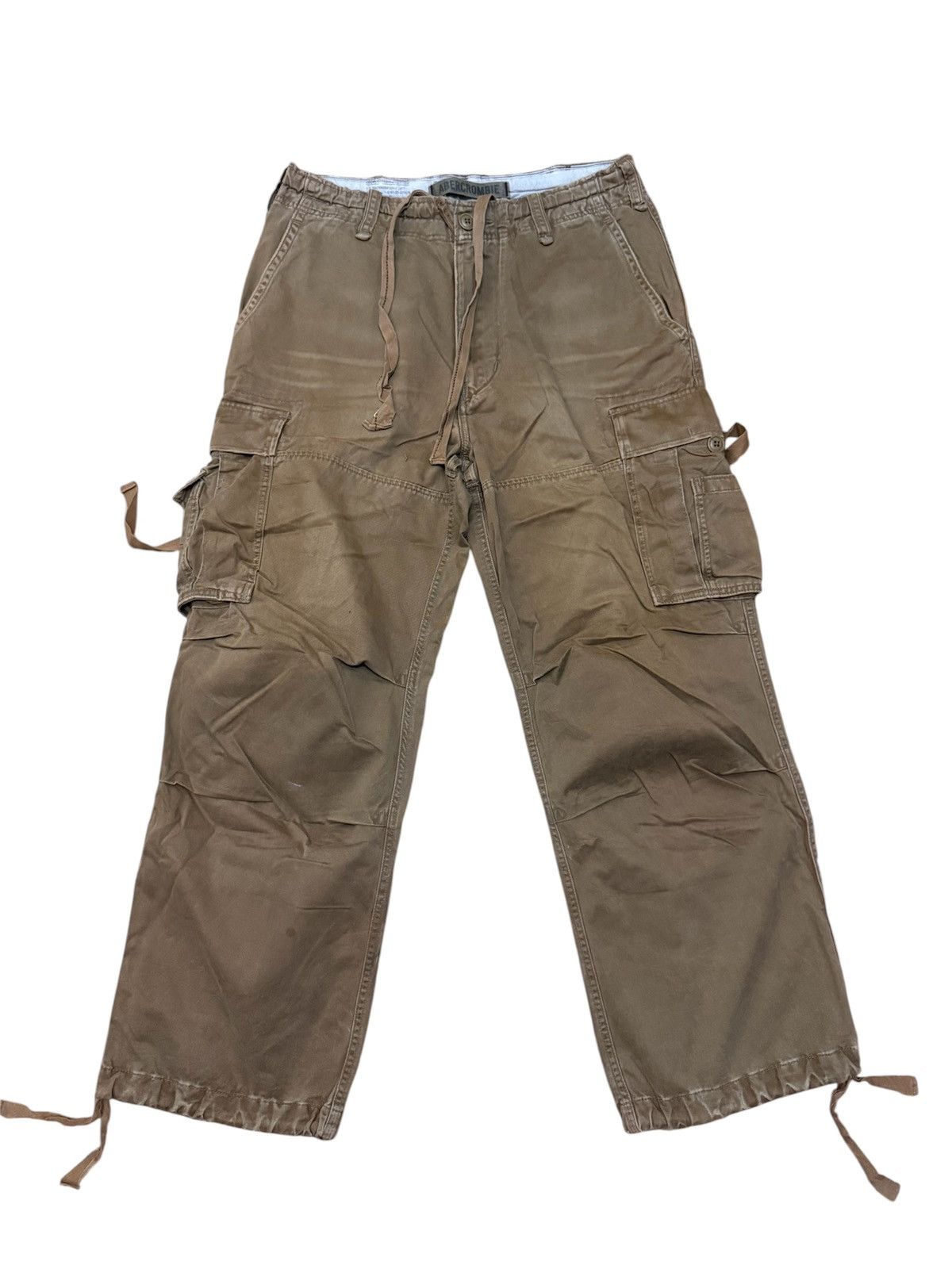 Abercrombie & Fitch Vintage Abercrombie & Fitch Cargo Pants W32 Y2K Baggy Size US 32 / EU 48 - 1 Thumbnail