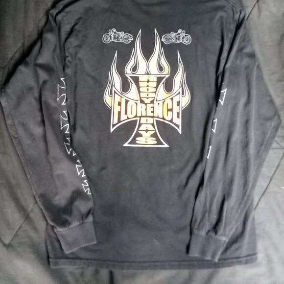Other Florence Rhody Days Harley Choppers Long Sleeve T-Shirt Size US L / EU 52-54 / 3 - 8 Thumbnail