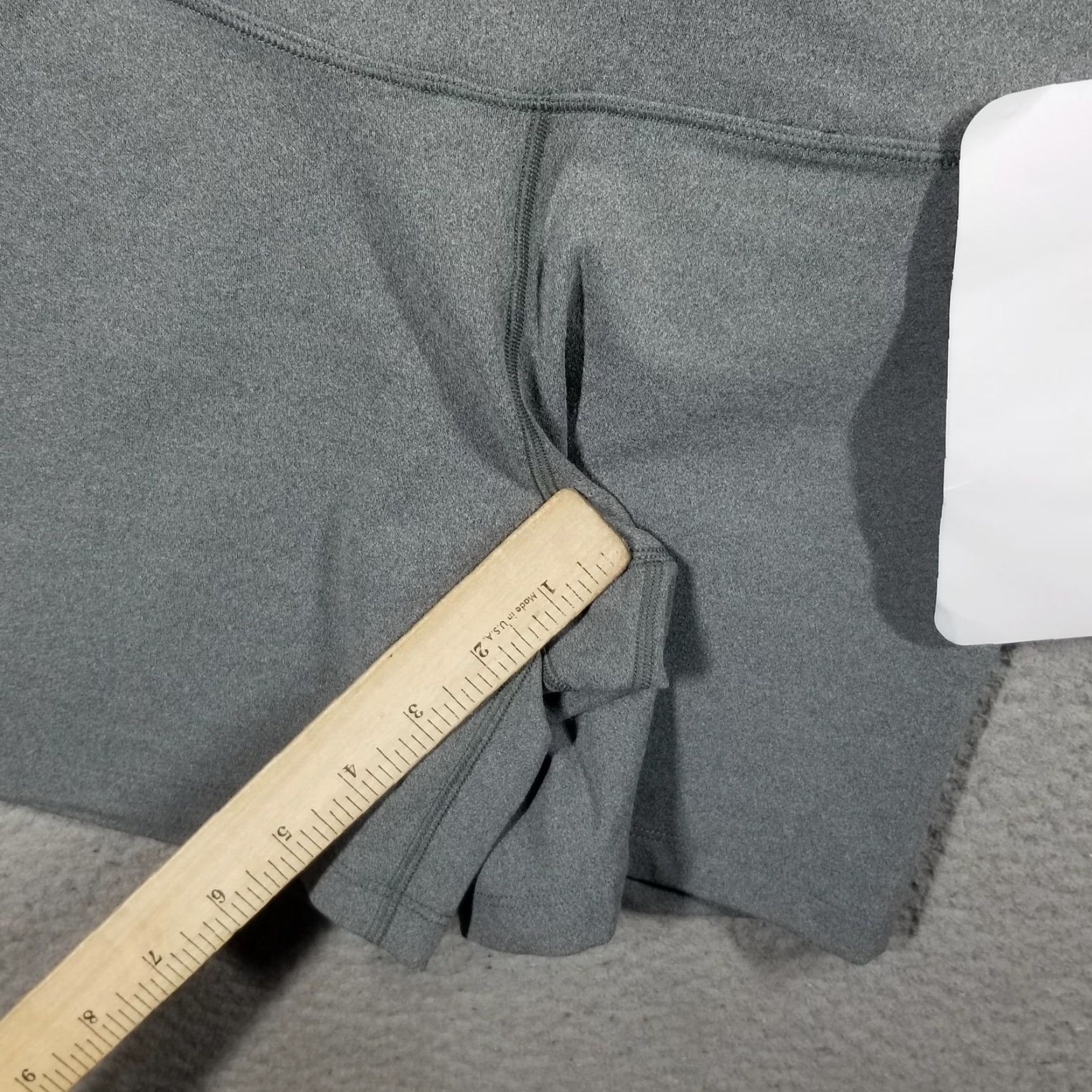 Nike Nike One Dri-FIT Shorts Womens Small Gray High Rise Compression FN3211 Size 28" / US 6 / IT 42 - 7 Thumbnail