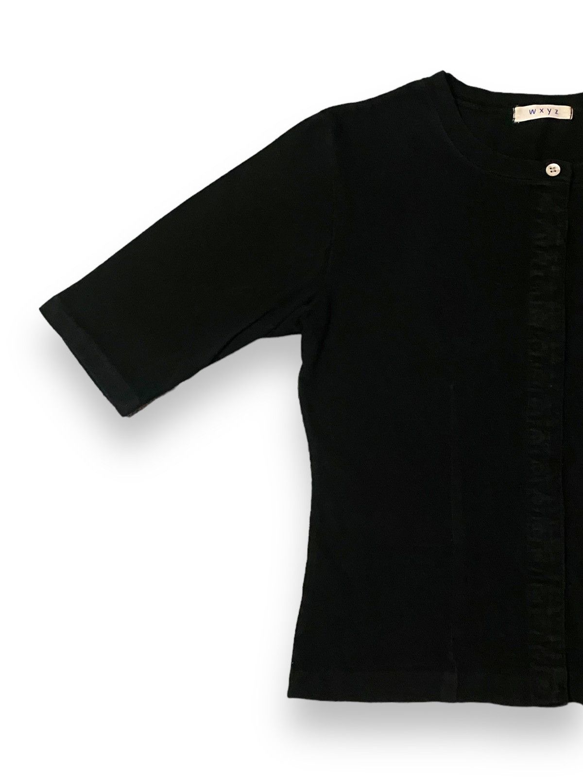 Japanese Brand JAPAN WXYZ CROPPED SHORT SLEEVED Size S / US 4 / IT 40 - 4 Thumbnail