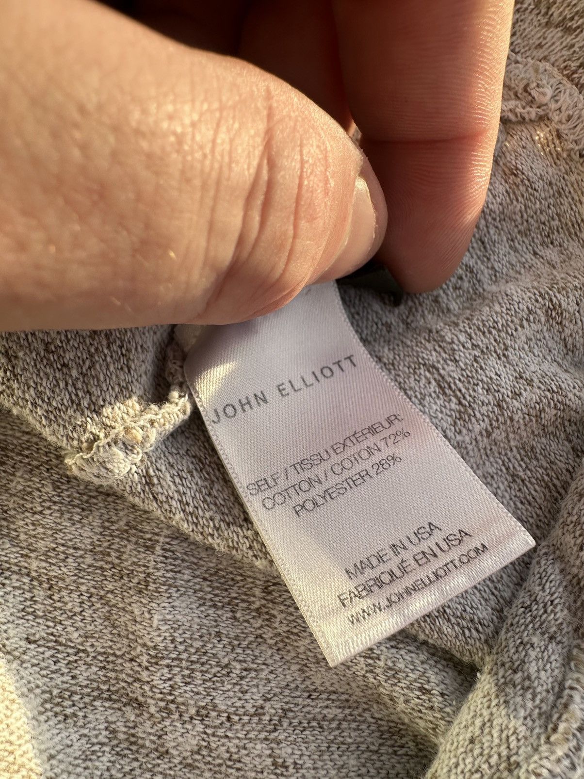 John Elliott Sage Co-mix Classic Crew Size US L / EU 52-54 / 3 - 5 Thumbnail