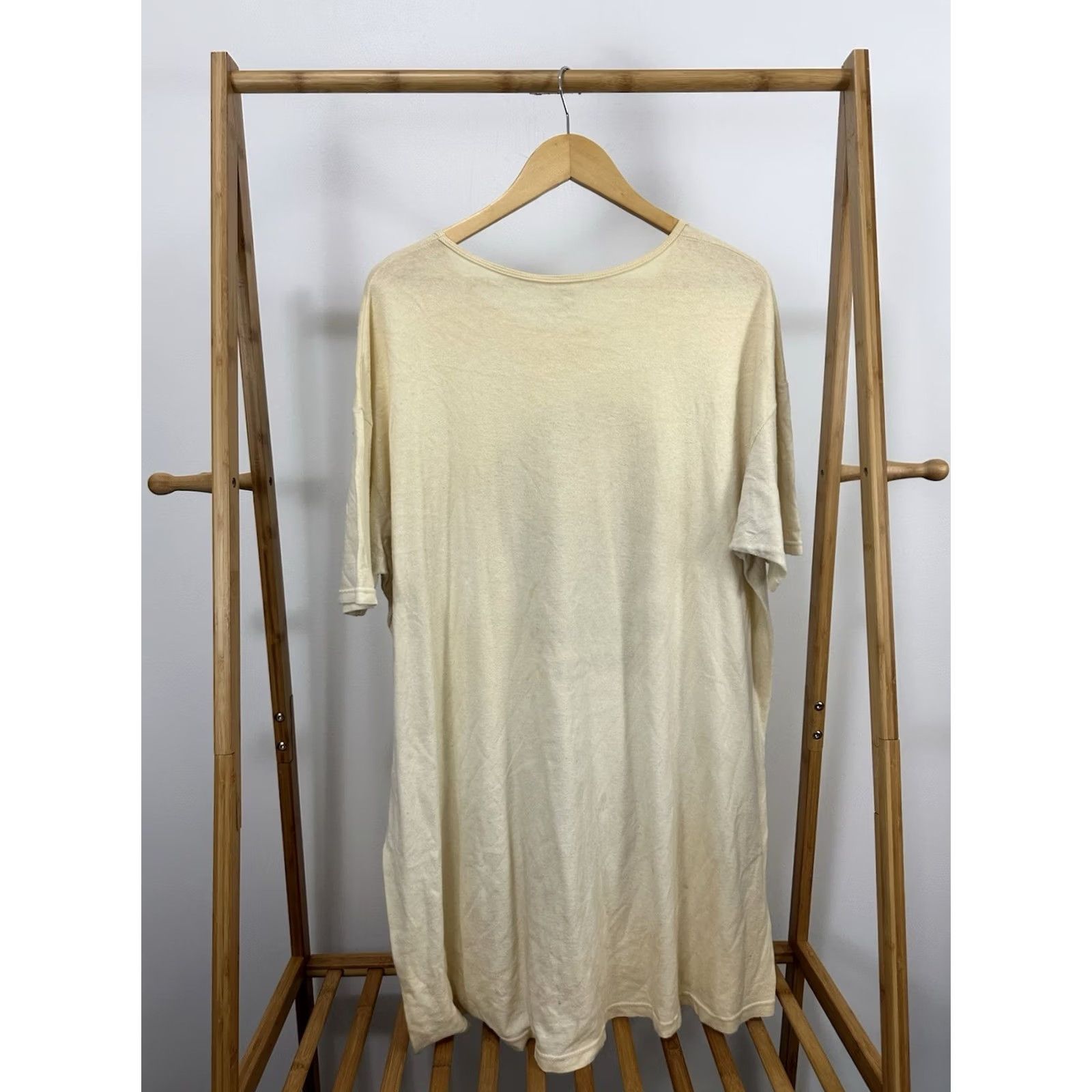 Vintage VTG Betty Highway Honey Biker Chick Motorcycle Ride Oversized Baggy T-Shirt 4XL Men Cream Seven Apparel 4XL Shirt Baggy Riding Mens 90s Size US XXL / EU 58 / 5 - 2 Thumbnail