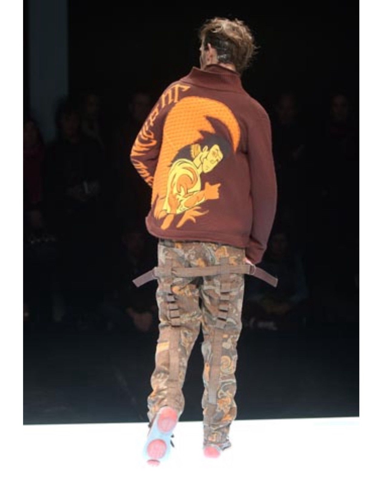 CLOSED × Marithe + Francois Girbaud FW2004 MARITHÉ + FRANÇOIS GIRBAUD DRAGON WARRIOR SWEATSHIRT Size US L / EU 52-54 / 3 - 3 Thumbnail