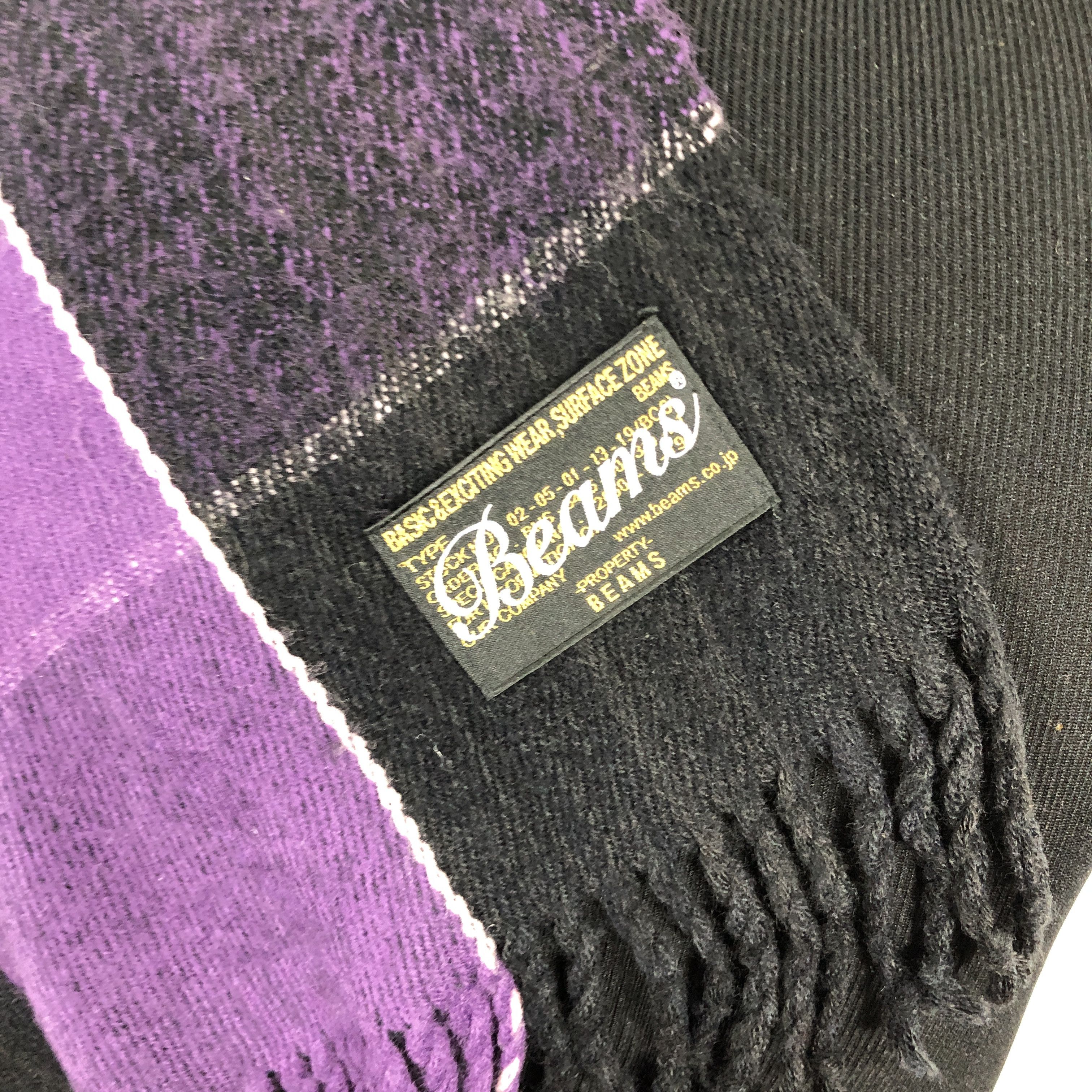 Beams Plus × Vintage Vintage Beams Scarf Muffler MF097 Size ONE SIZE - 3 Thumbnail
