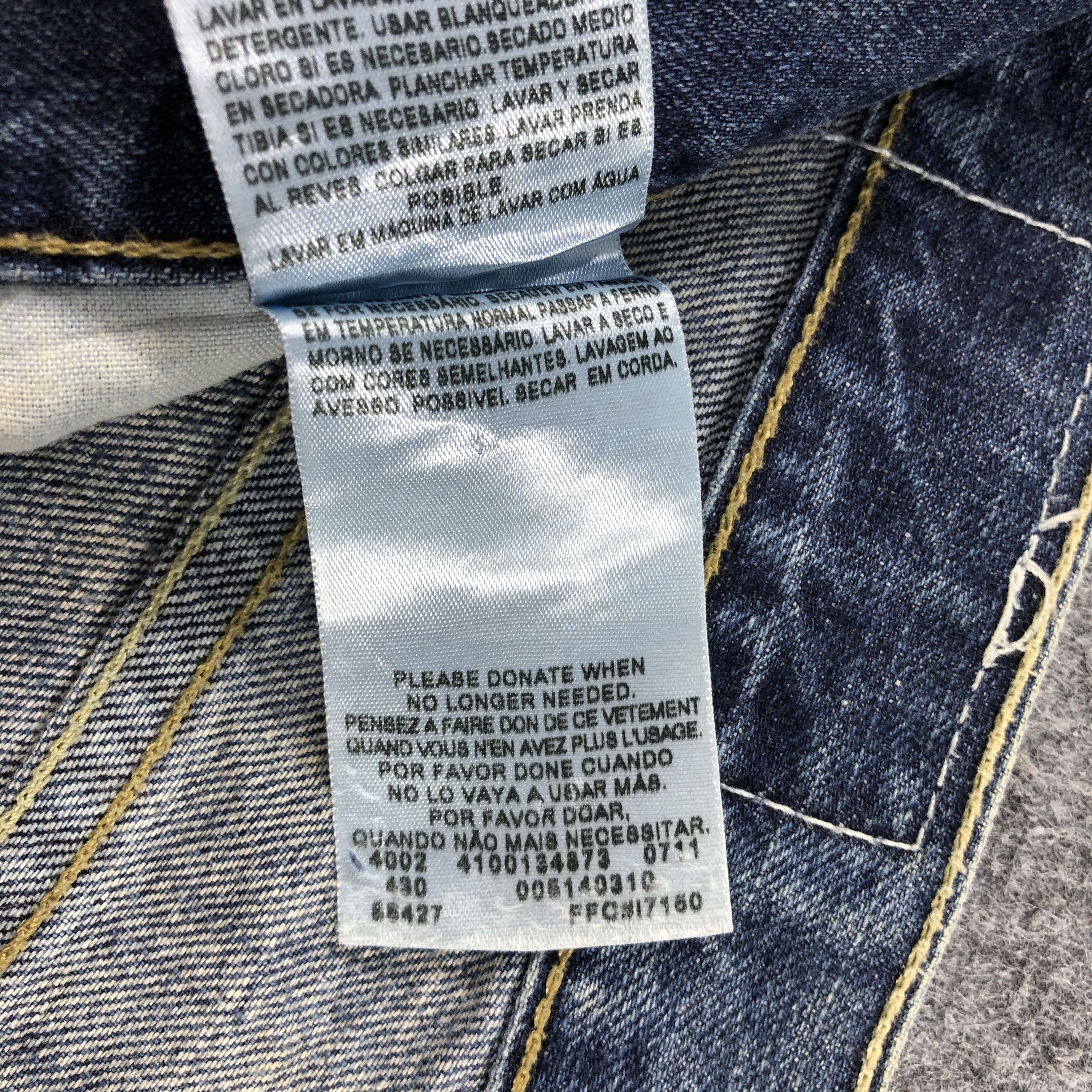 Levi's Vintage Blue Wash Levis 514 Jeans-J1997 Size US 36 / EU 52 - 10 Thumbnail
