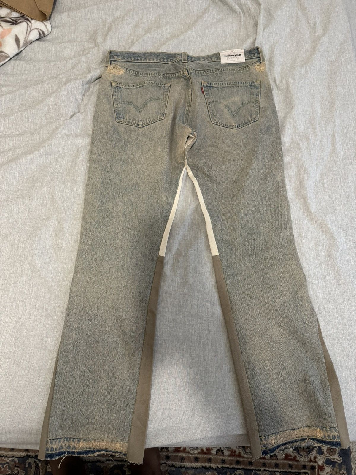 Levi's SANDWASH TRI-TONE FLARE DENIM Size US 36 / EU 52 - 3 Thumbnail