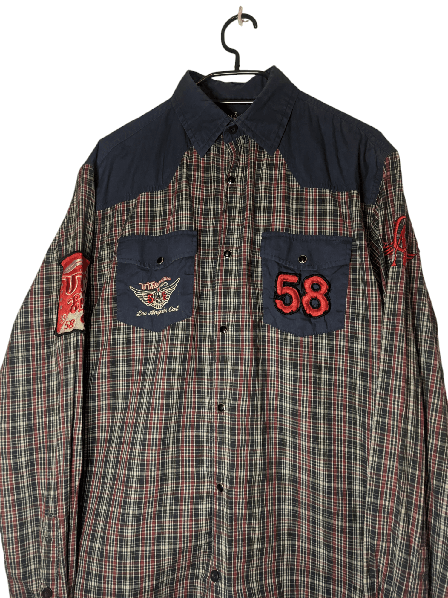 Christian Audigier Christian Audigier Vit Speed Shop Button Up Size US L / EU 52-54 / 3 - 4 Thumbnail