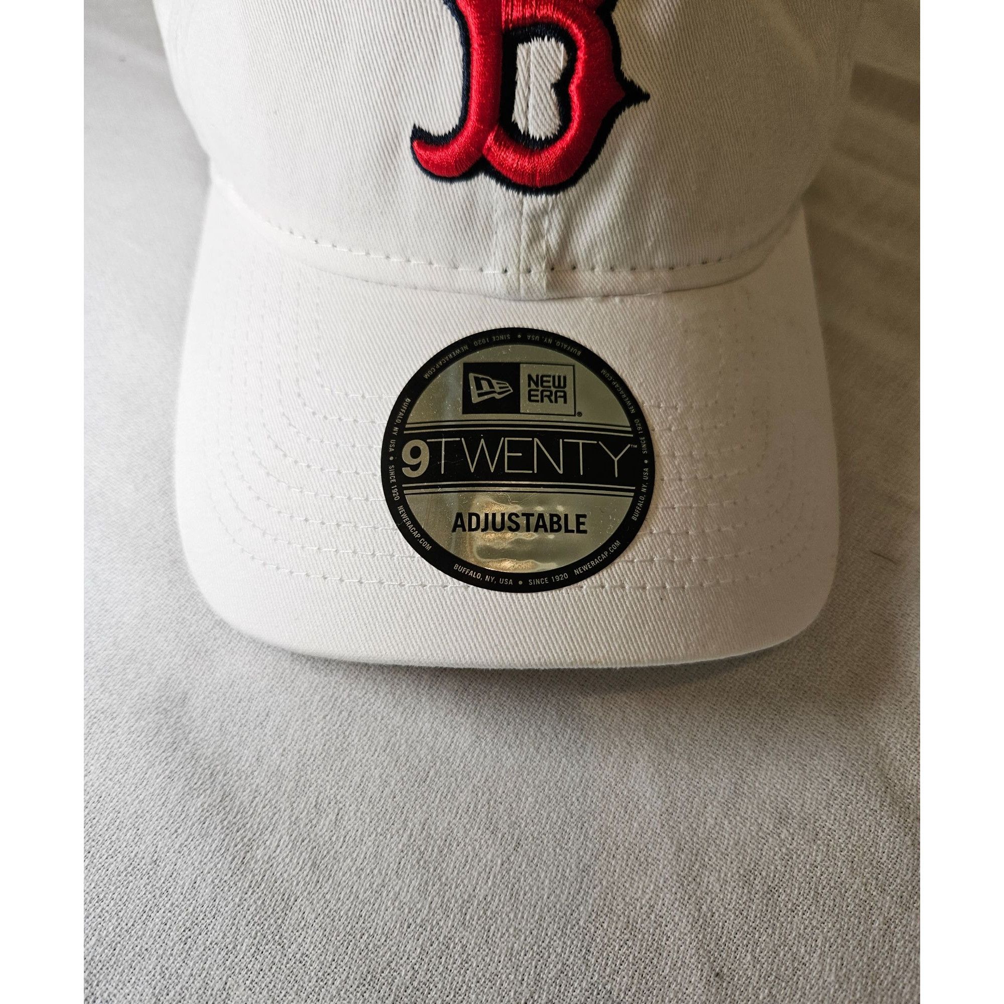 Other 9Twenty New Era Boston Red Sox White Scarlet Logo NWT Size ONE SIZE - 4 Thumbnail