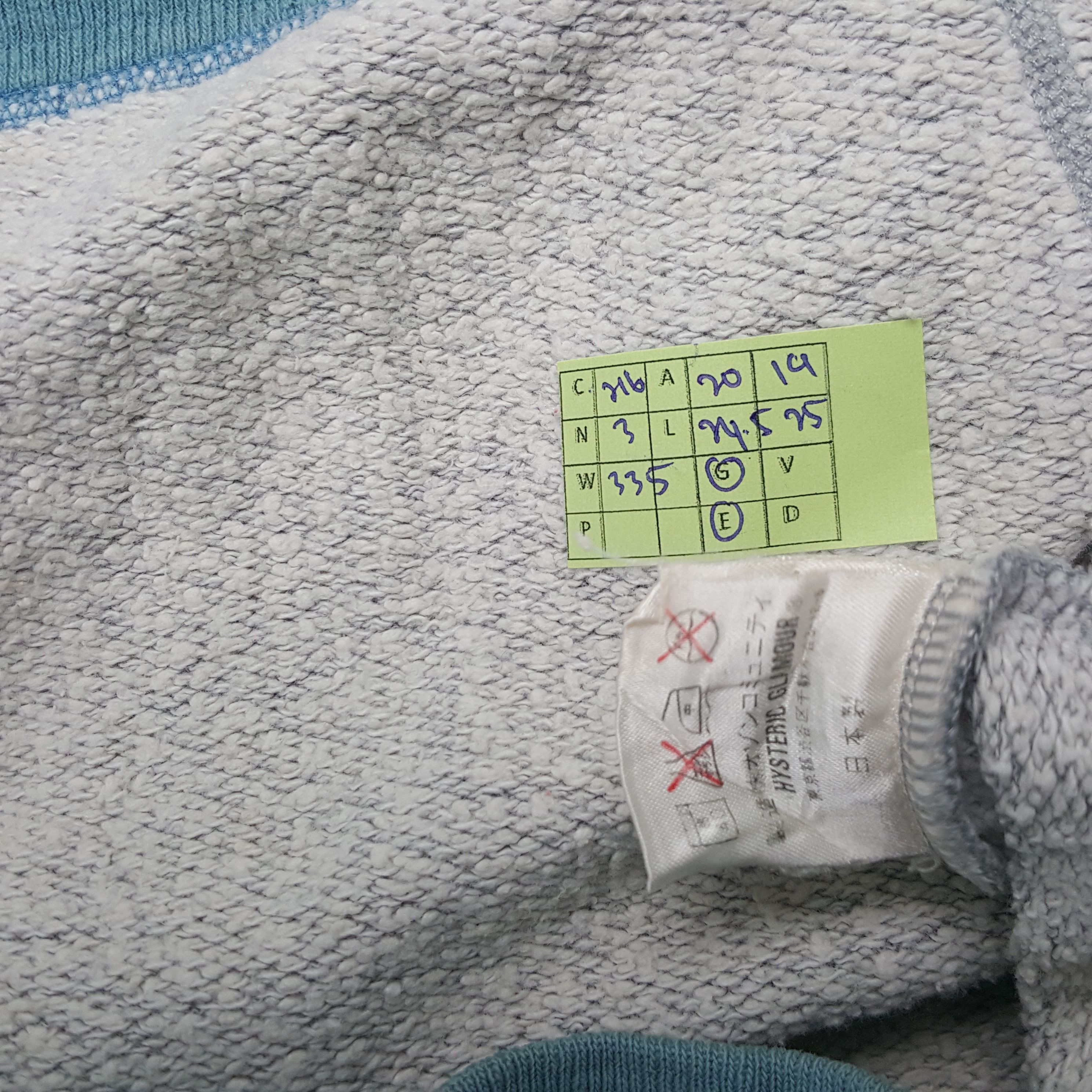 Hysteric Glamour Vintage Hysteric Glamour Japanese Brand Hoodies Size US S / EU 44-46 / 1 - 9 Thumbnail
