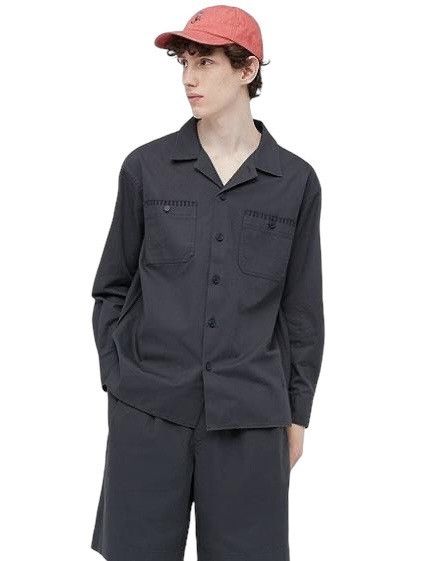 JW Anderson J.W.Anderson Twill Oversized Work Shirt Size US M / EU 48-50 / 2 - 2 Thumbnail