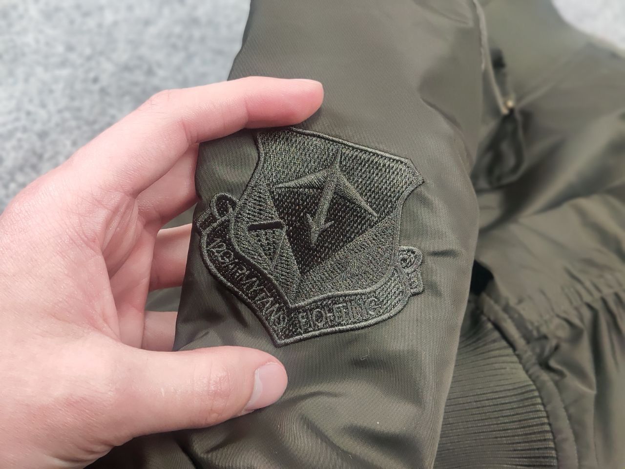 Vintage Vintage Air Force USA industr military Bomber Bondage Jacket Size US XL / EU 56 / 4 - 11 Thumbnail